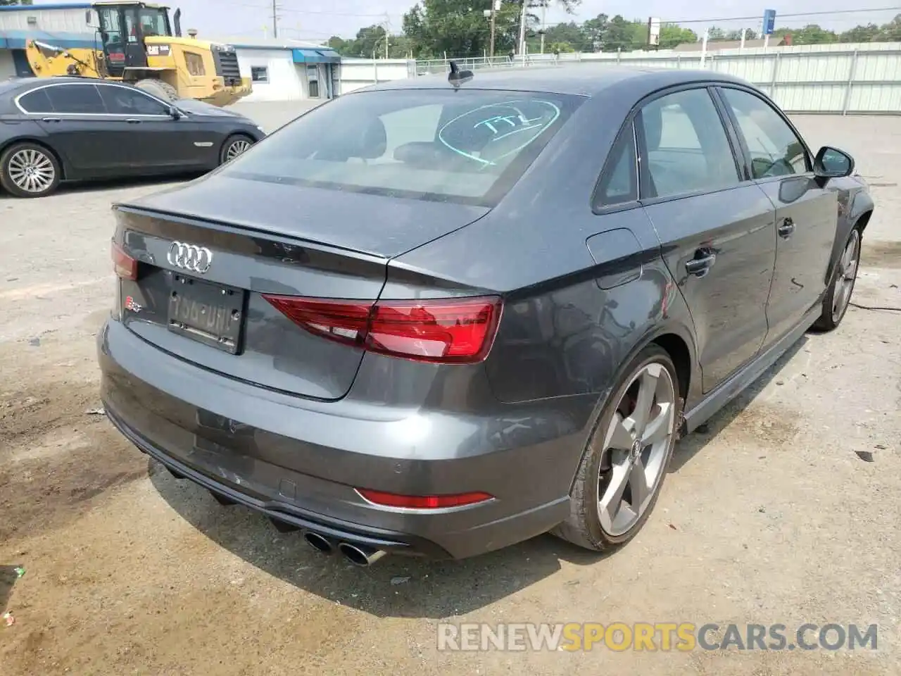 4 Photograph of a damaged car WAUB1GFF8KA076795 AUDI S3 2019