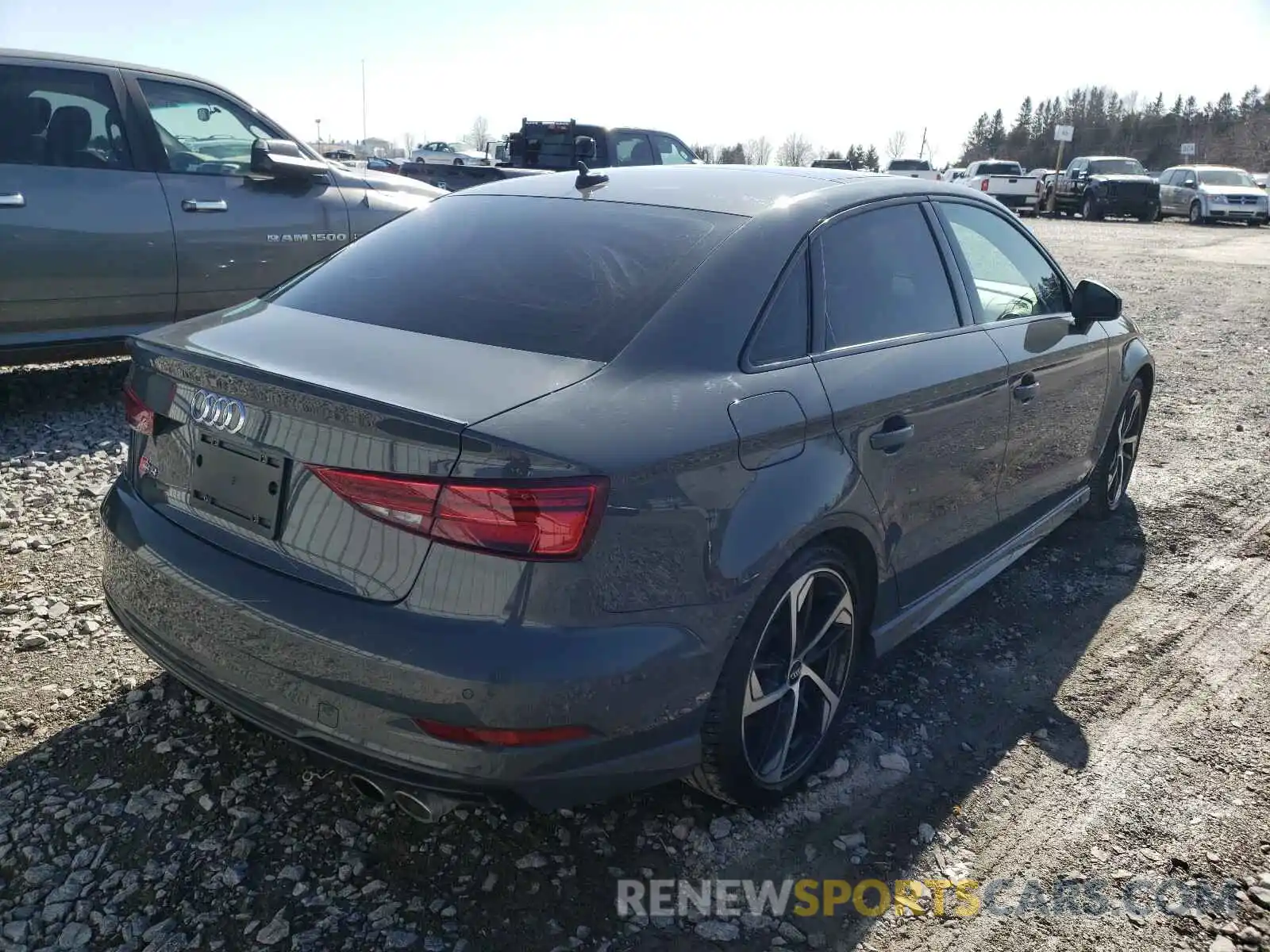 4 Фотография поврежденного автомобиля WAUB1GFF9K1020591 AUDI S3 2019