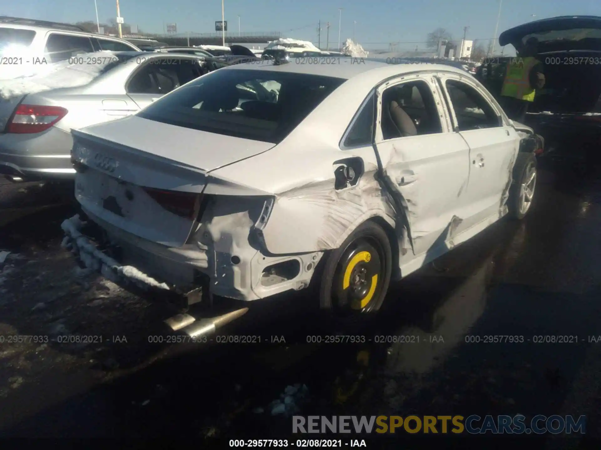 6 Photograph of a damaged car WAUB1GFFXK1017960 AUDI S3 2019