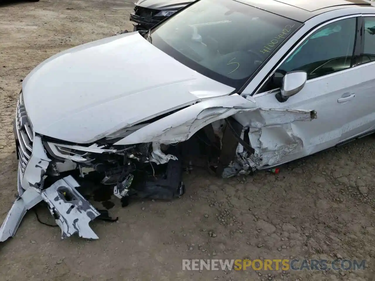 9 Photograph of a damaged car WAUB1GFFXKA086325 AUDI S3 2019