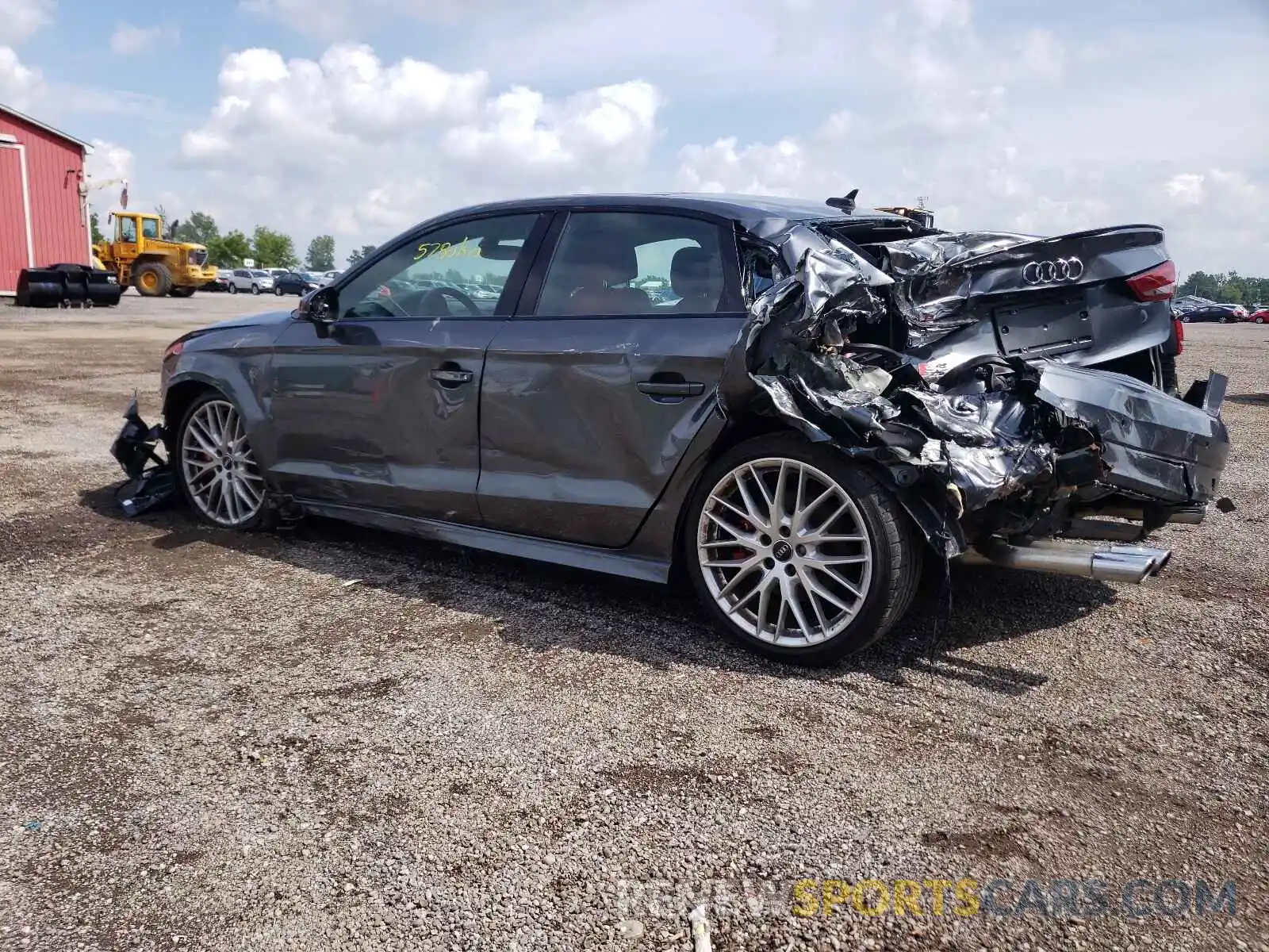 3 Photograph of a damaged car WAUF1GFF4K1020662 AUDI S3 2019