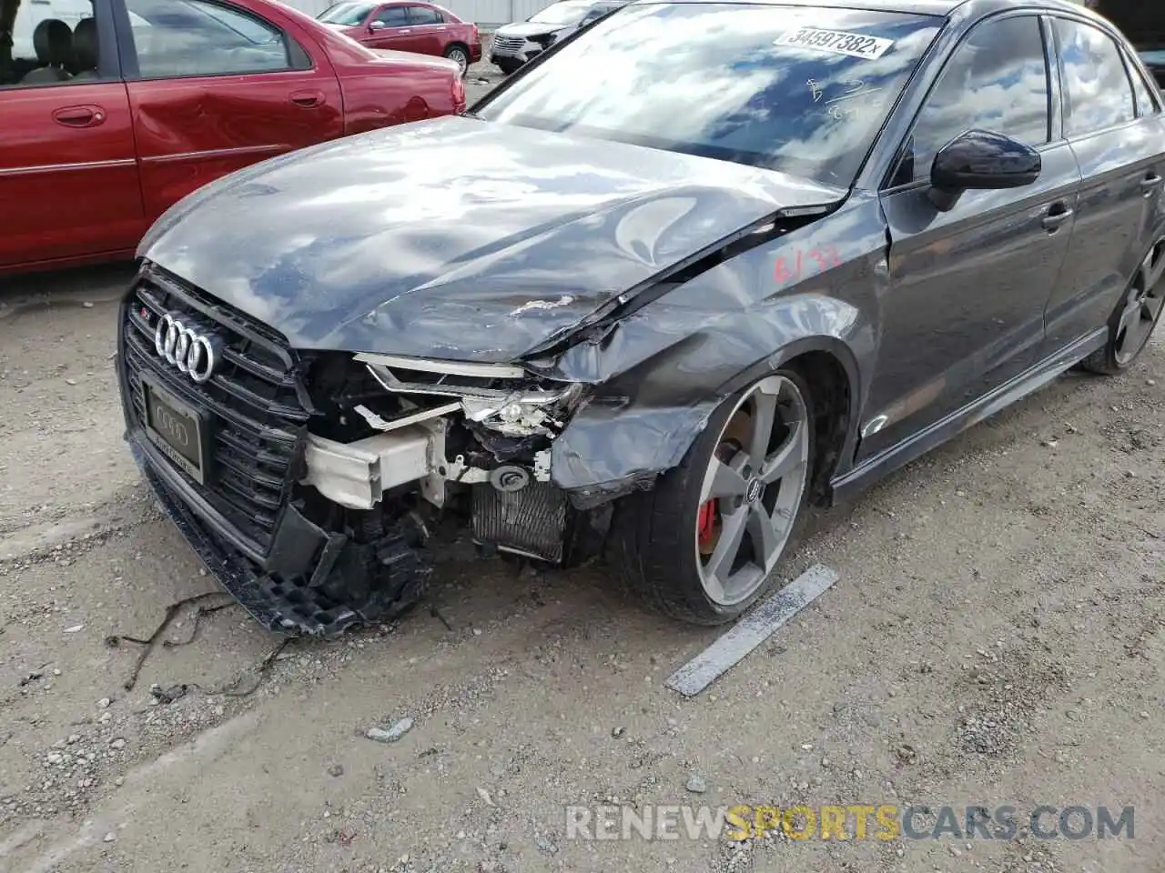 9 Photograph of a damaged car WAUB1GFF1LA058415 AUDI S3 2020