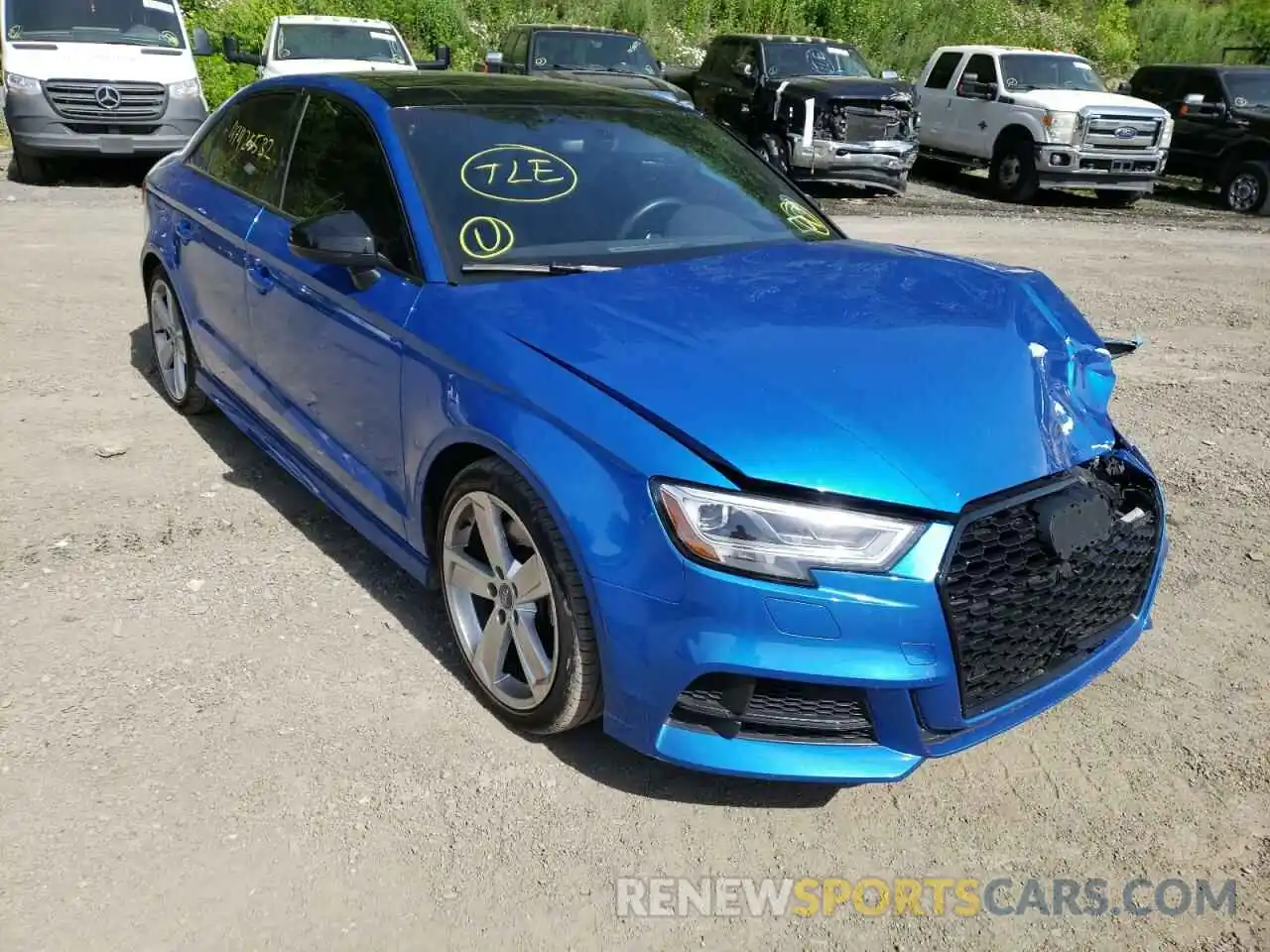 1 Фотография поврежденного автомобиля WAUB1GFF2LA035922 AUDI S3 2020