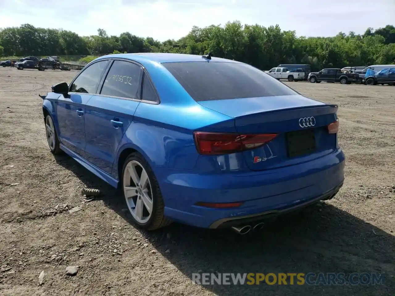 3 Photograph of a damaged car WAUB1GFF2LA035922 AUDI S3 2020