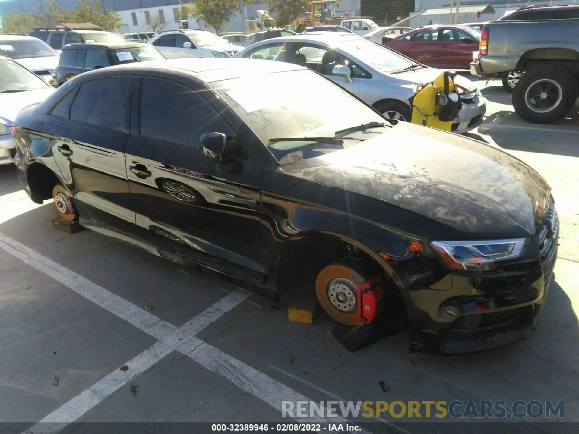 1 Photograph of a damaged car WAUB1GFF5LA059244 AUDI S3 2020