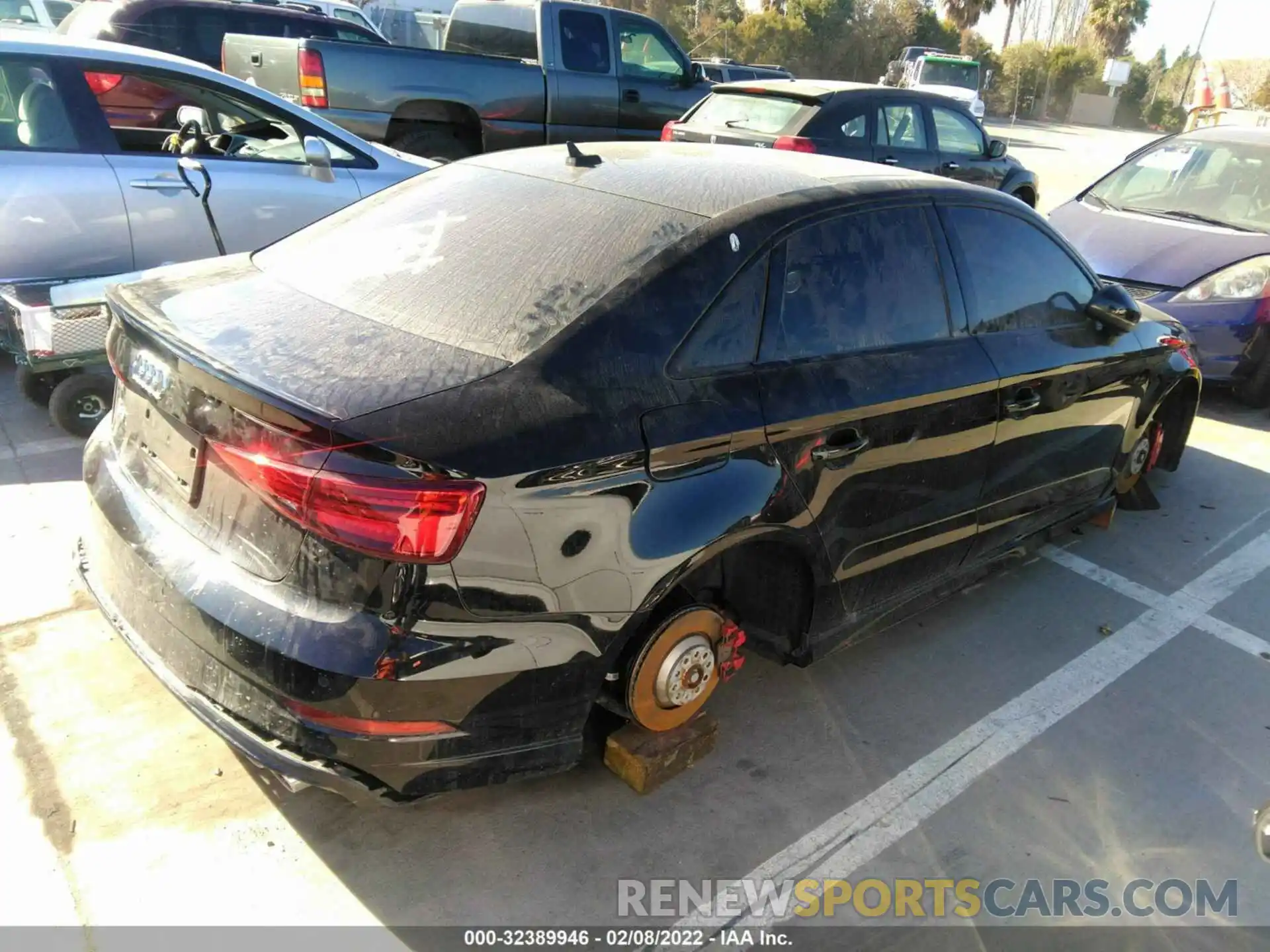 4 Photograph of a damaged car WAUB1GFF5LA059244 AUDI S3 2020