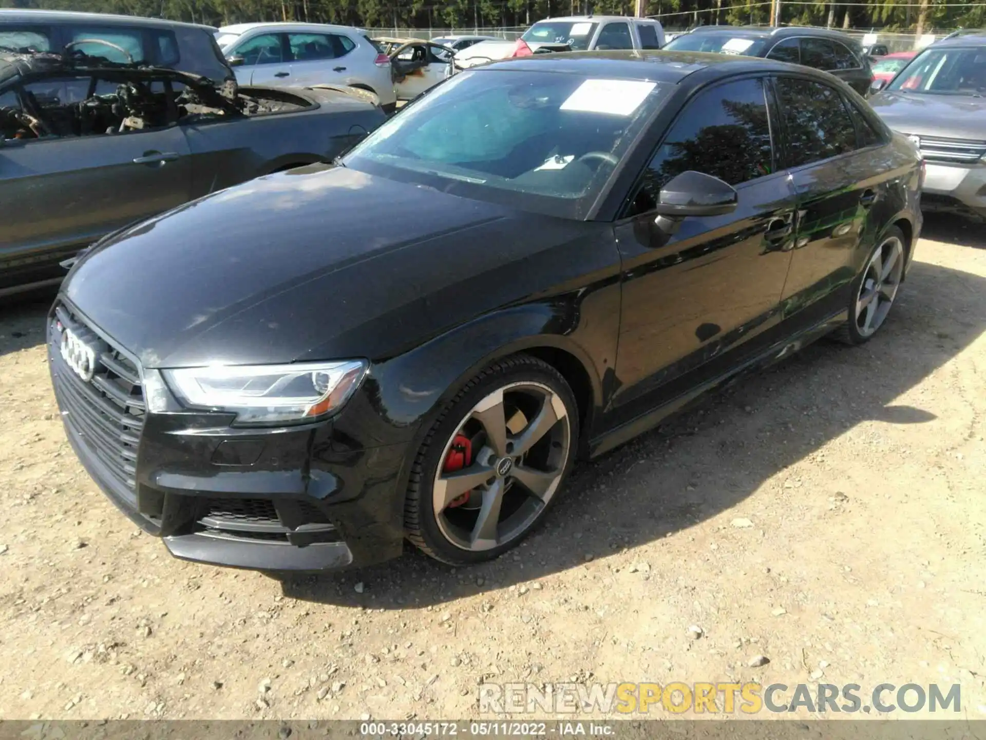 2 Photograph of a damaged car WAUB1GFF8LA100658 AUDI S3 2020