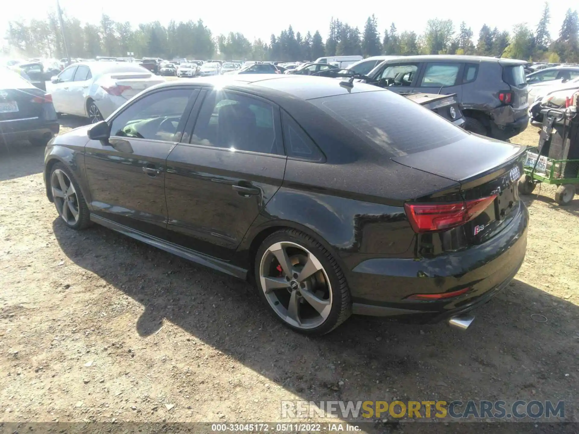 3 Photograph of a damaged car WAUB1GFF8LA100658 AUDI S3 2020