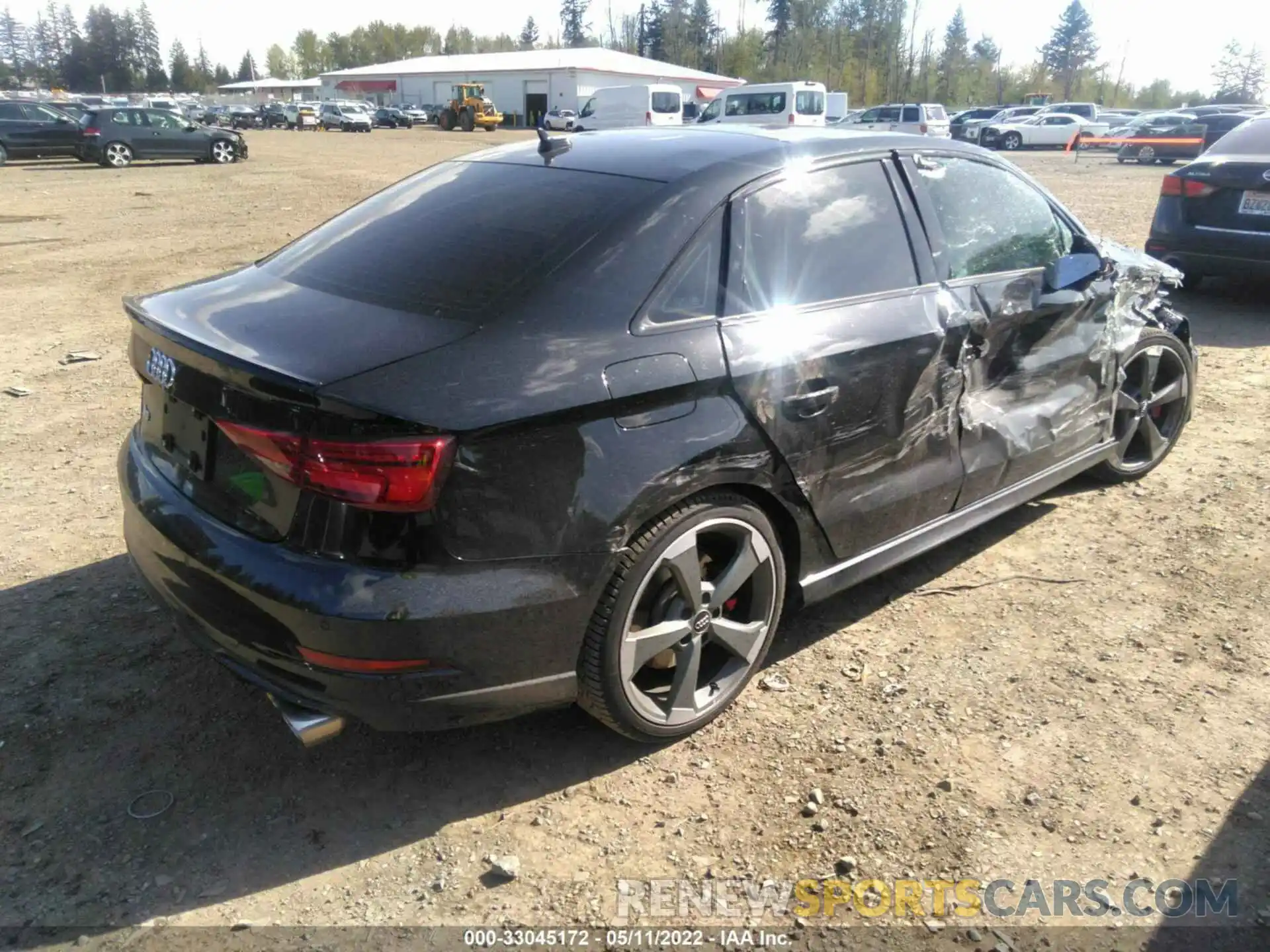 4 Photograph of a damaged car WAUB1GFF8LA100658 AUDI S3 2020