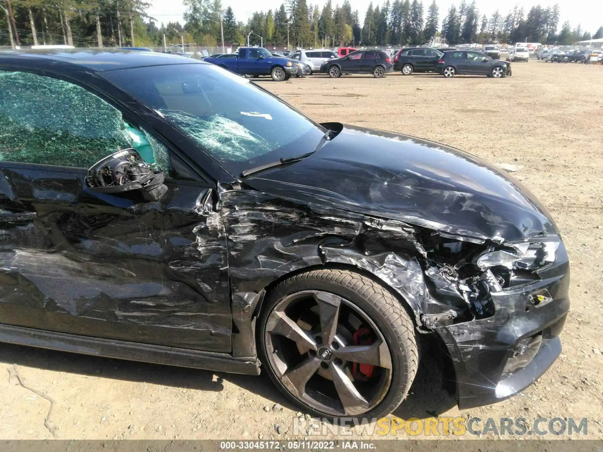 6 Photograph of a damaged car WAUB1GFF8LA100658 AUDI S3 2020