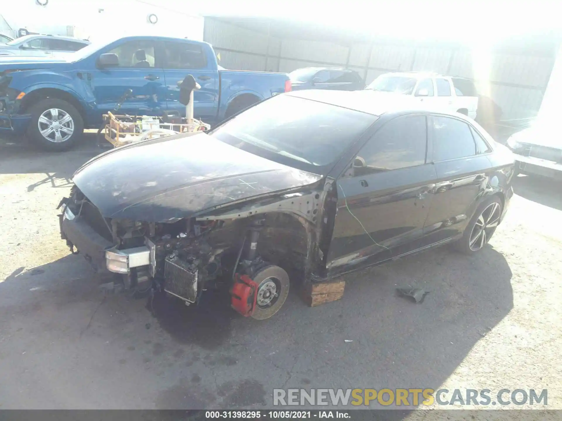 2 Photograph of a damaged car WAUB1GFF9LA020012 AUDI S3 2020