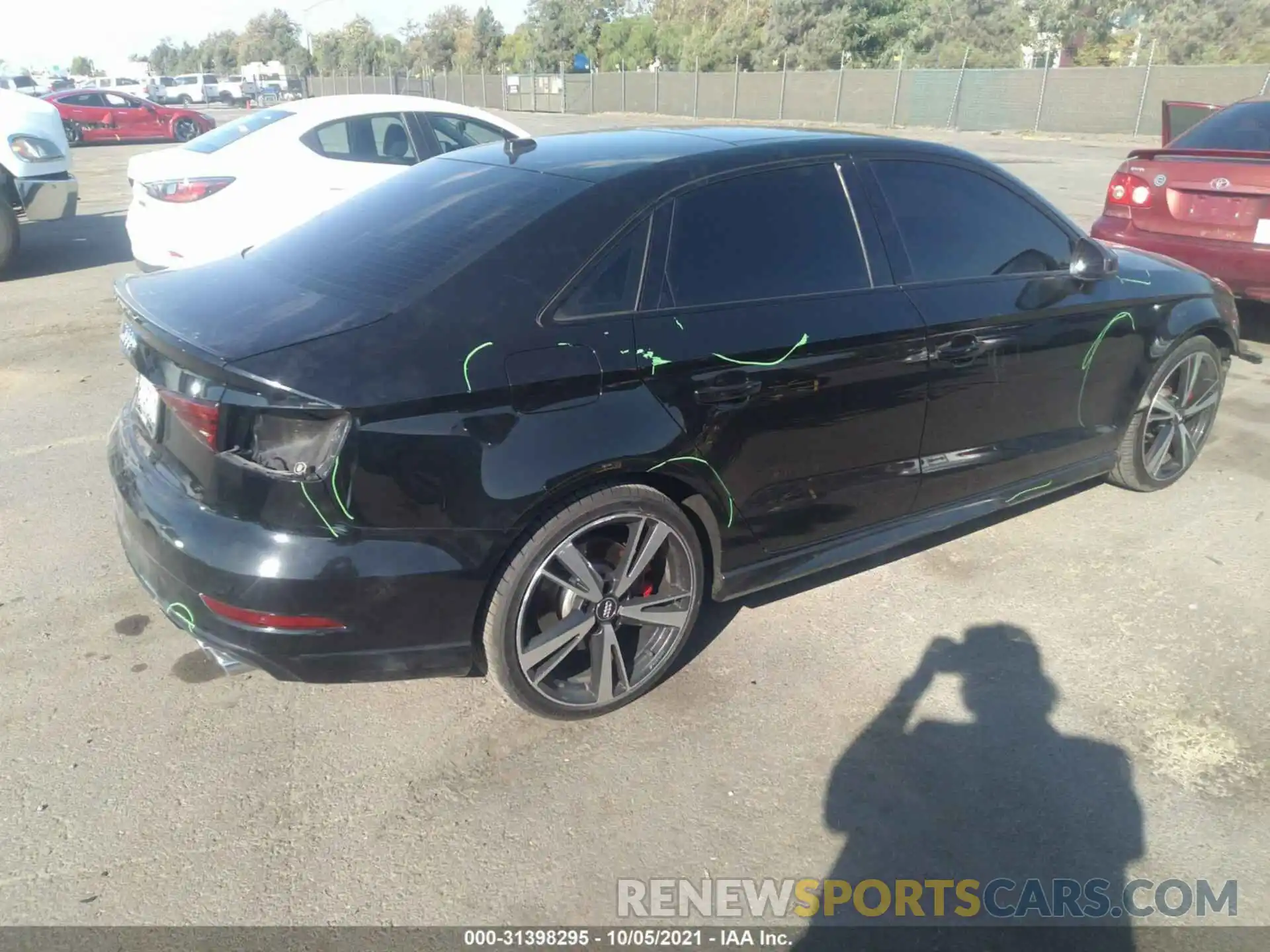 4 Photograph of a damaged car WAUB1GFF9LA020012 AUDI S3 2020