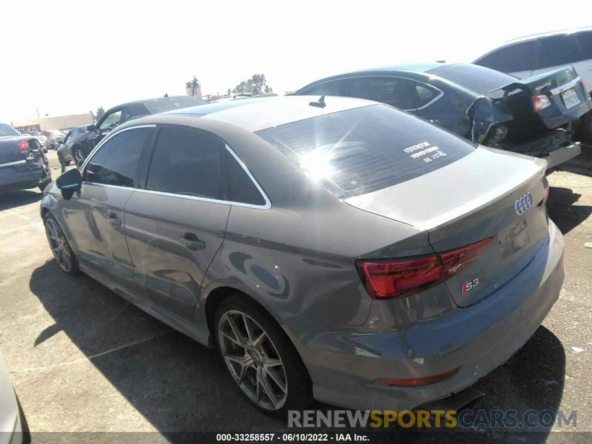 3 Photograph of a damaged car WAUB1GFFXLA040849 AUDI S3 2020