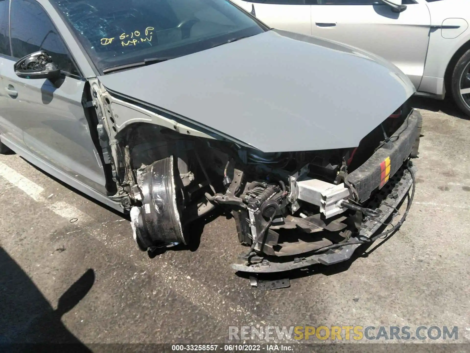 6 Photograph of a damaged car WAUB1GFFXLA040849 AUDI S3 2020