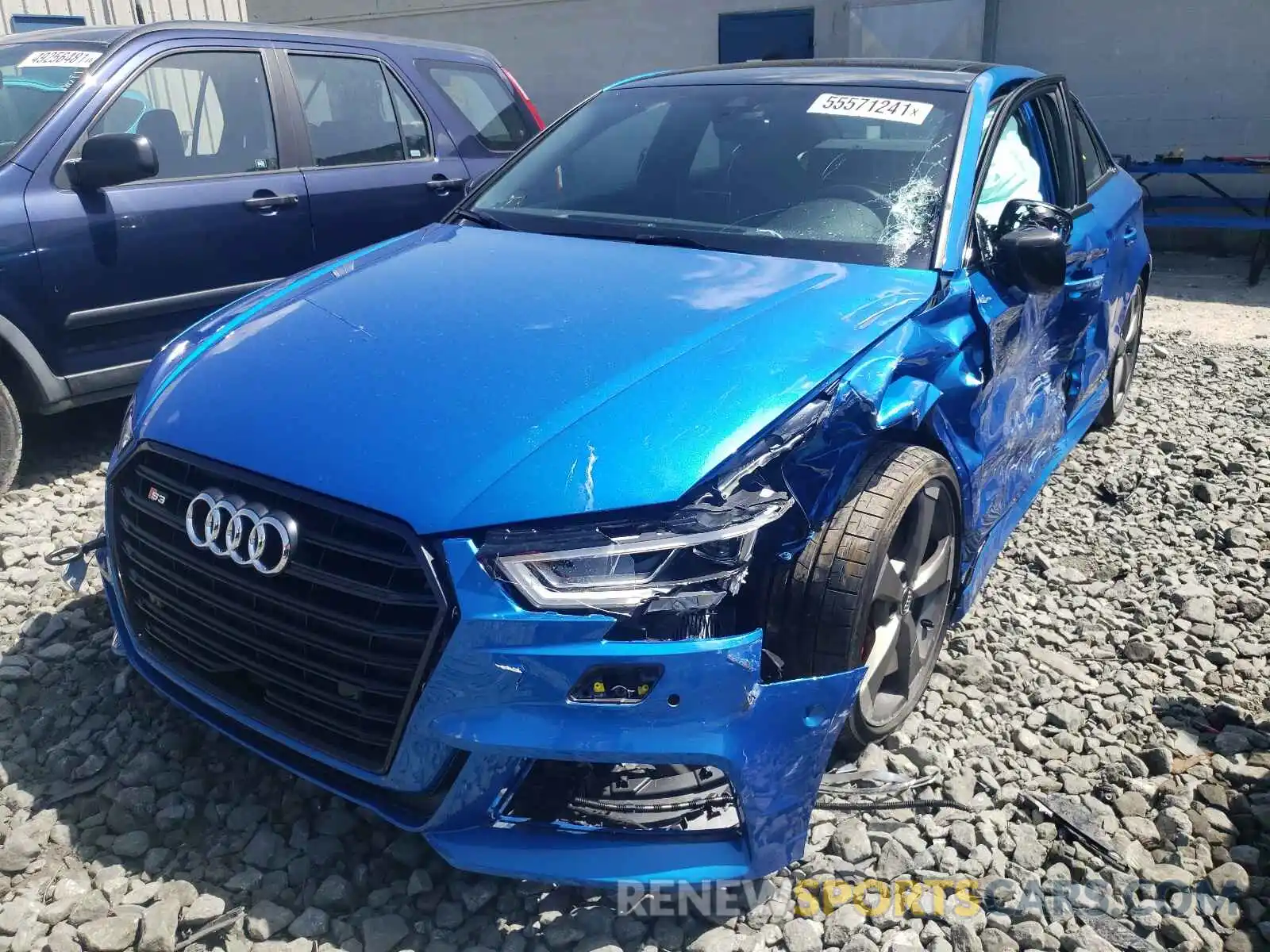 2 Photograph of a damaged car WAUE1GFF0LA018453 AUDI S3 2020