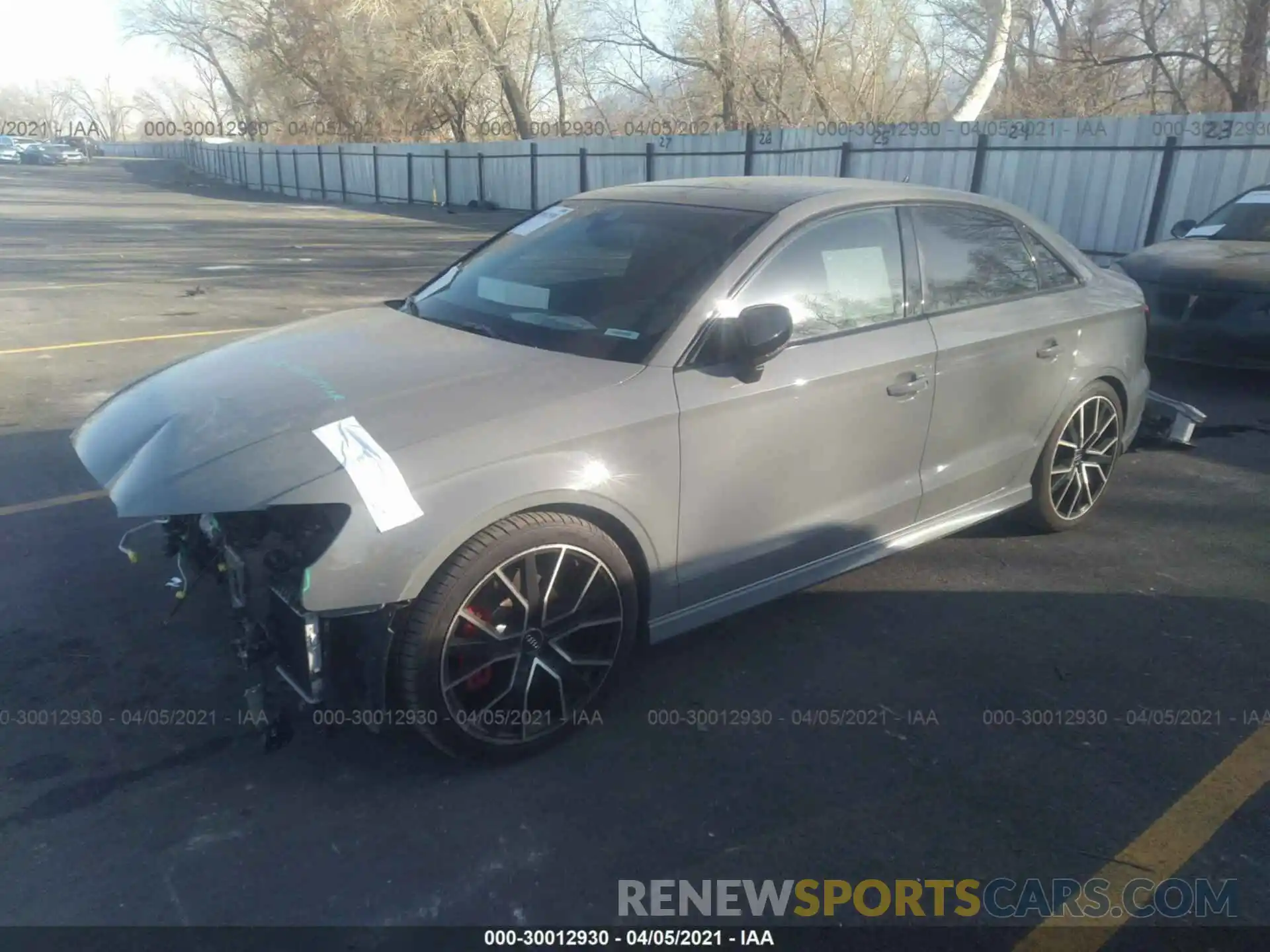 2 Photograph of a damaged car WAUE1GFF0LA097381 AUDI S3 2020