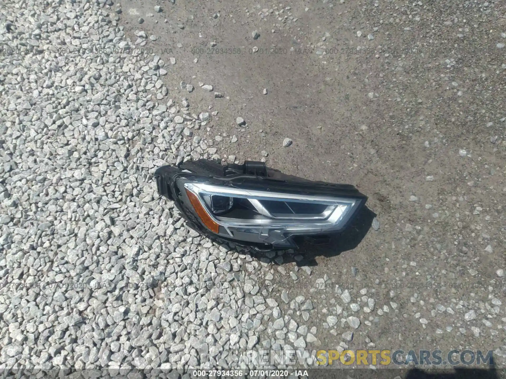 12 Photograph of a damaged car WAUE1GFF1LA014931 AUDI S3 2020