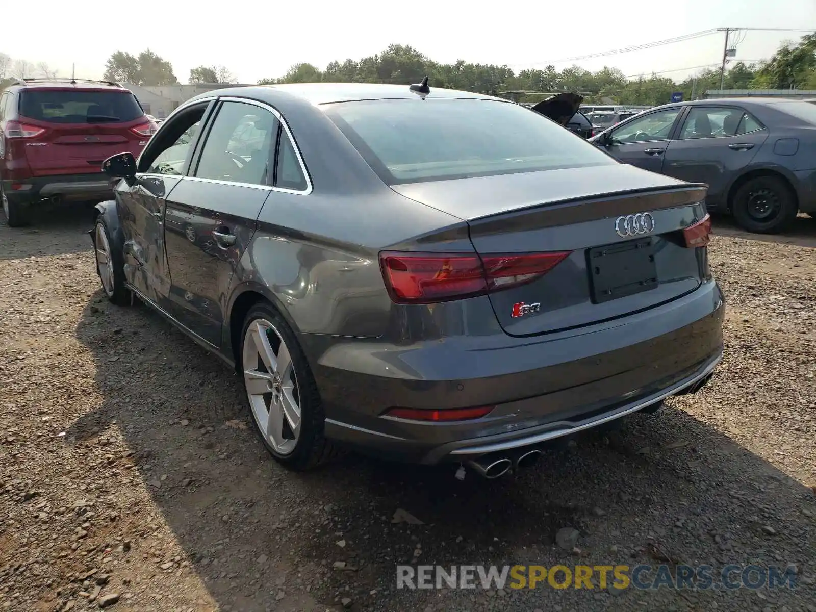 3 Photograph of a damaged car WAUE1GFF1LA015075 AUDI S3 2020