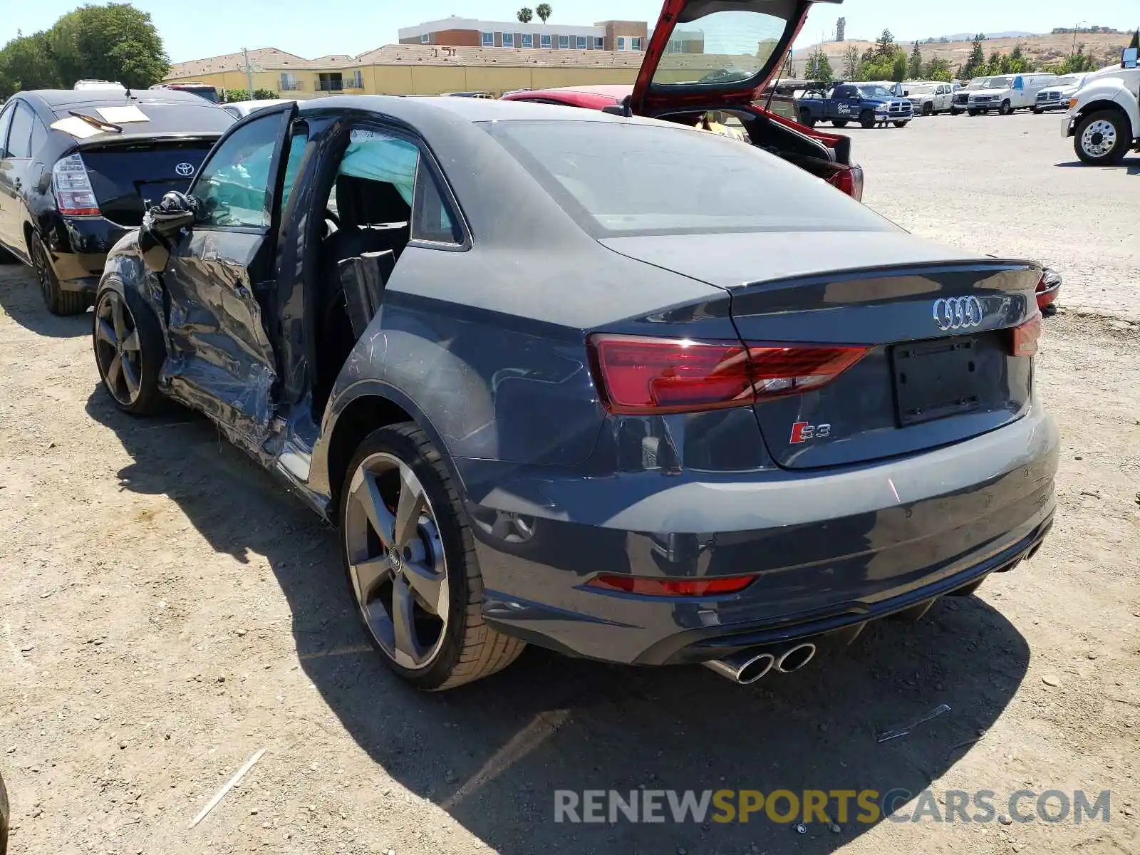 3 Photograph of a damaged car WAUE1GFF2LA027817 AUDI S3 2020