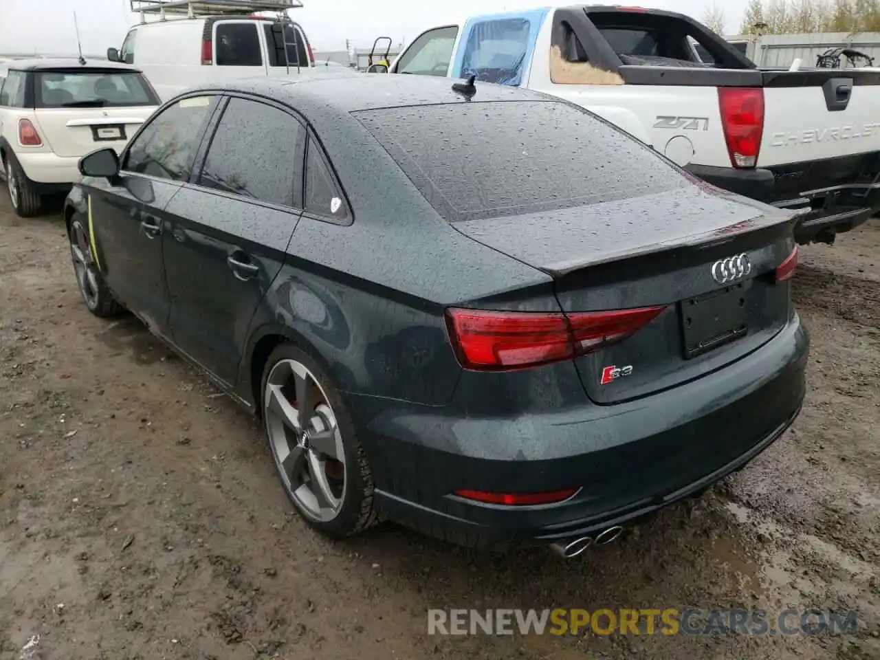 3 Photograph of a damaged car WAUE1GFF2LA075057 AUDI S3 2020