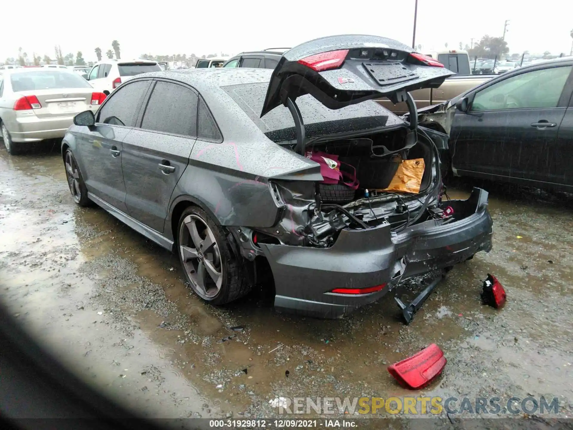 3 Photograph of a damaged car WAUE1GFF4LA015037 AUDI S3 2020