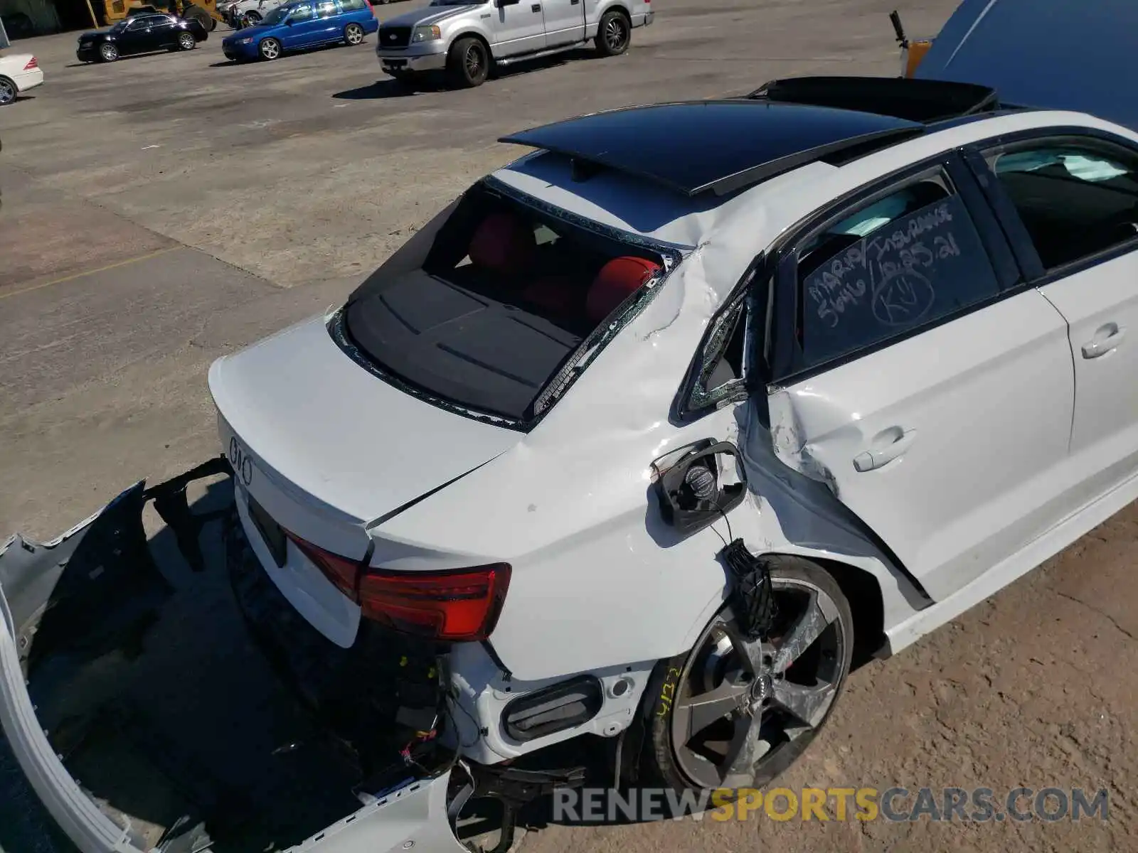 9 Photograph of a damaged car WAUE1GFF4LA091213 AUDI S3 2020