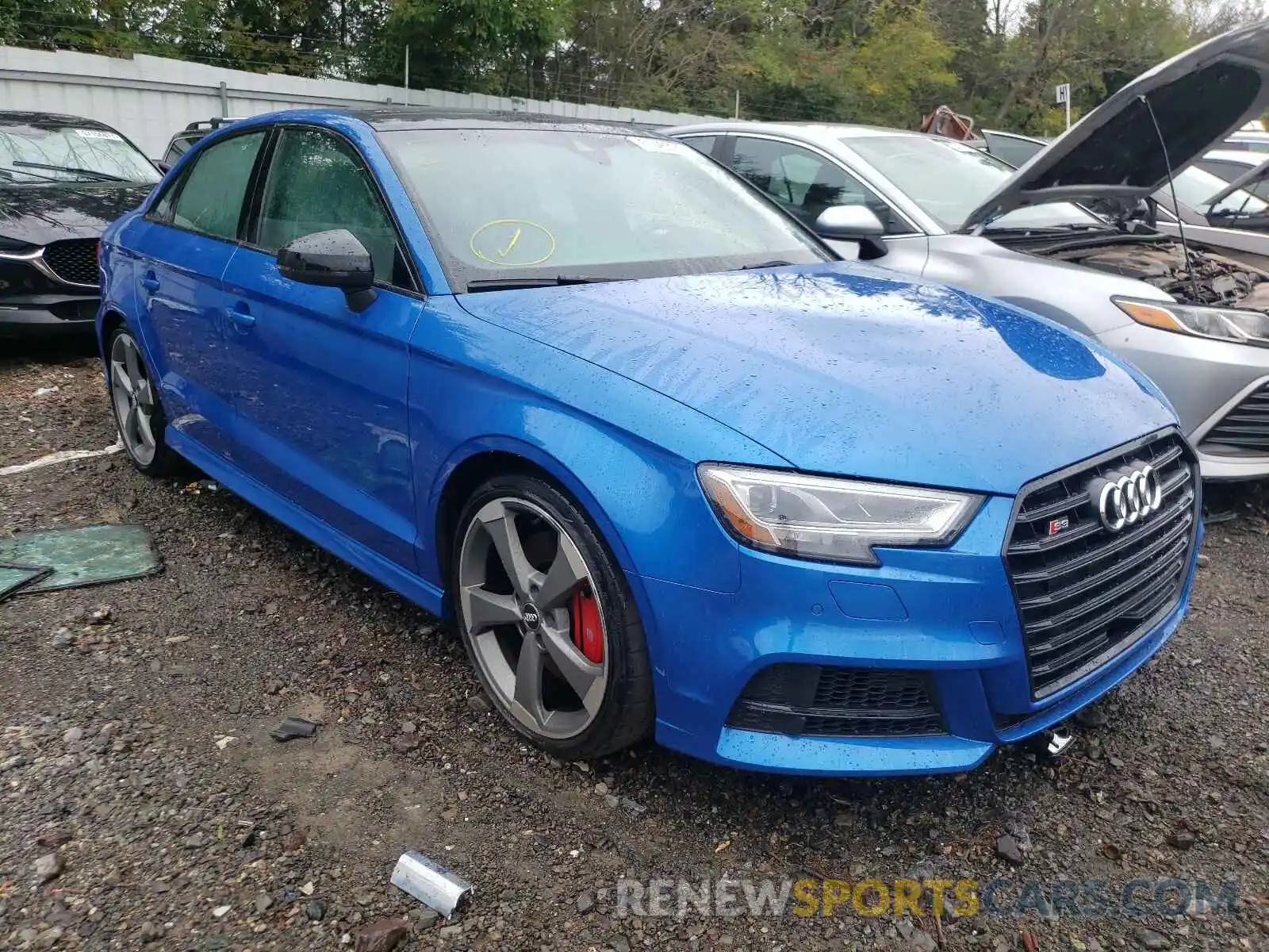 1 Photograph of a damaged car WAUE1GFF6LA018473 AUDI S3 2020