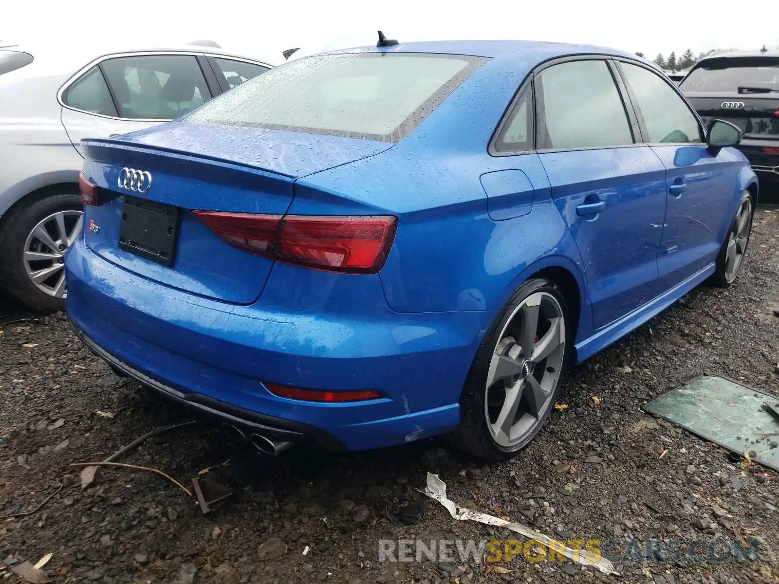 4 Photograph of a damaged car WAUE1GFF6LA018473 AUDI S3 2020