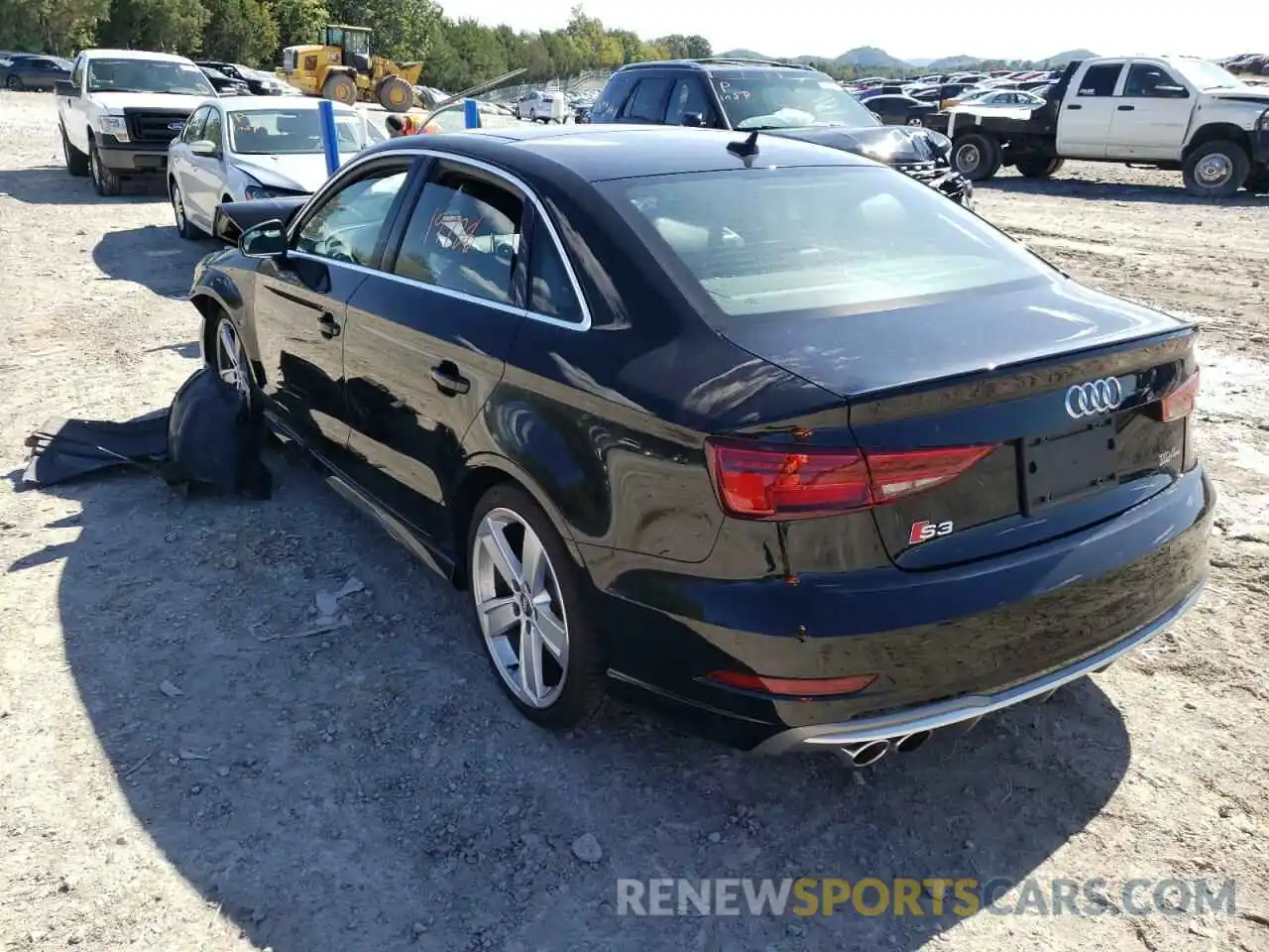 3 Photograph of a damaged car WAUE1GFF6LA104267 AUDI S3 2020