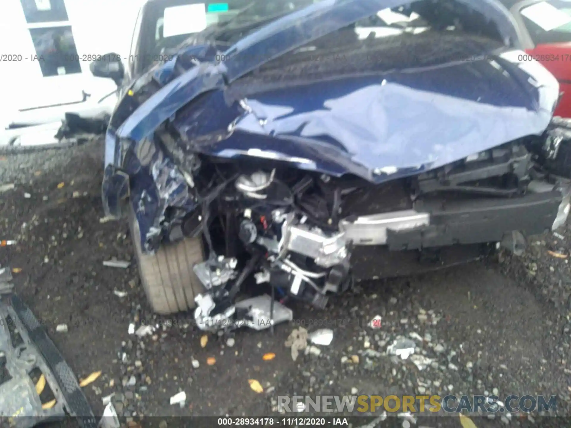 6 Photograph of a damaged car WAUE1GFFXLA007119 AUDI S3 2020