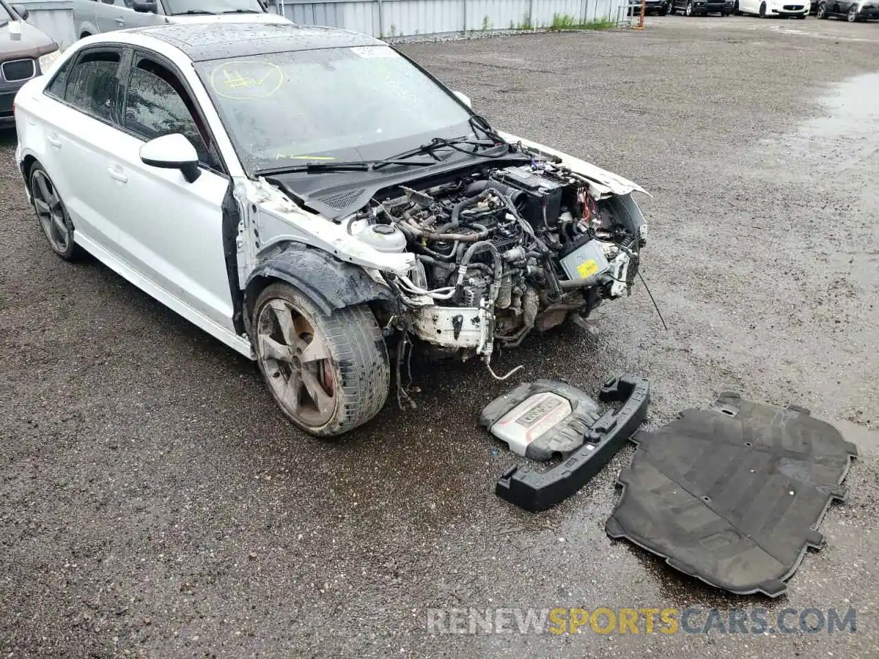 1 Photograph of a damaged car WAUF1GFF2LA048493 AUDI S3 2020