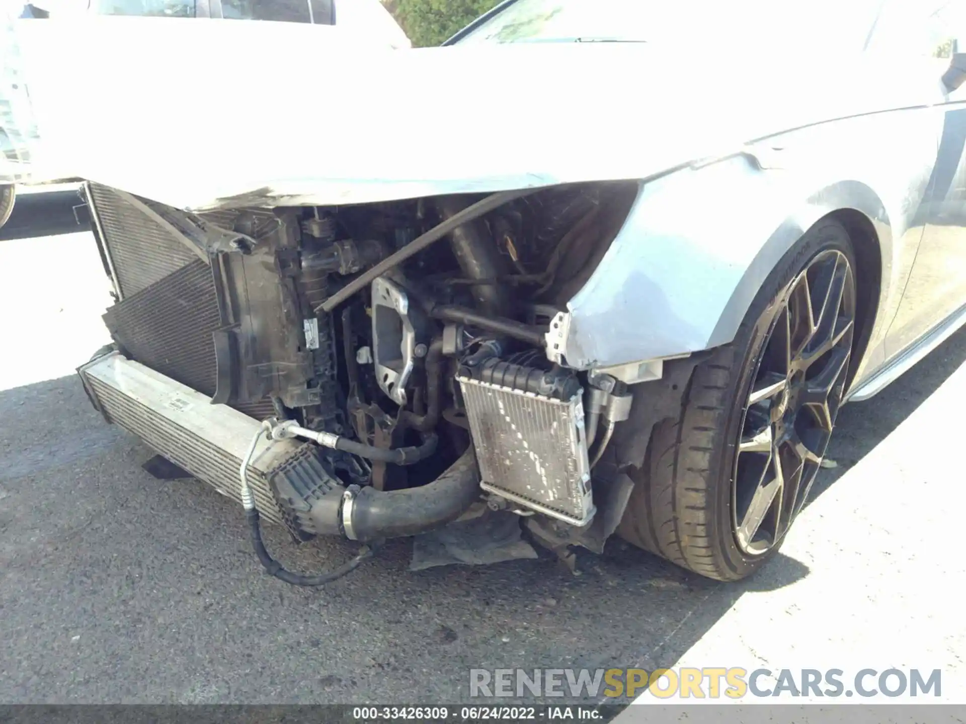 6 Photograph of a damaged car WAUA4AF47KA001651 AUDI S4 2019