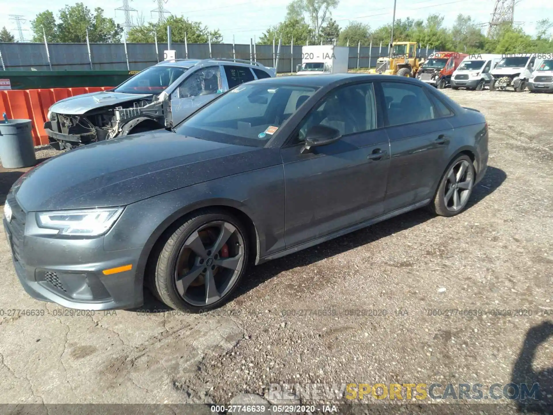 2 Photograph of a damaged car WAUB4AF41KA002301 AUDI S4 2019