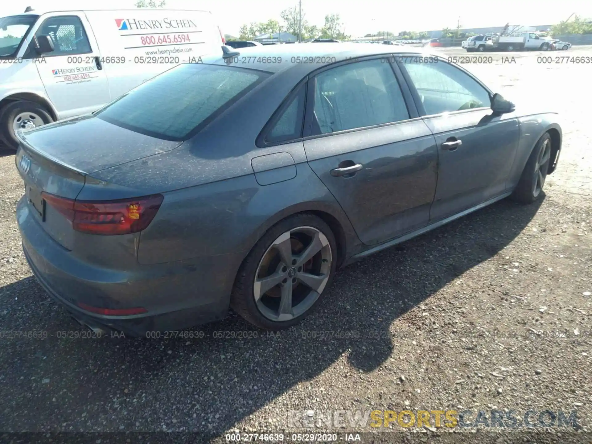 4 Photograph of a damaged car WAUB4AF41KA002301 AUDI S4 2019