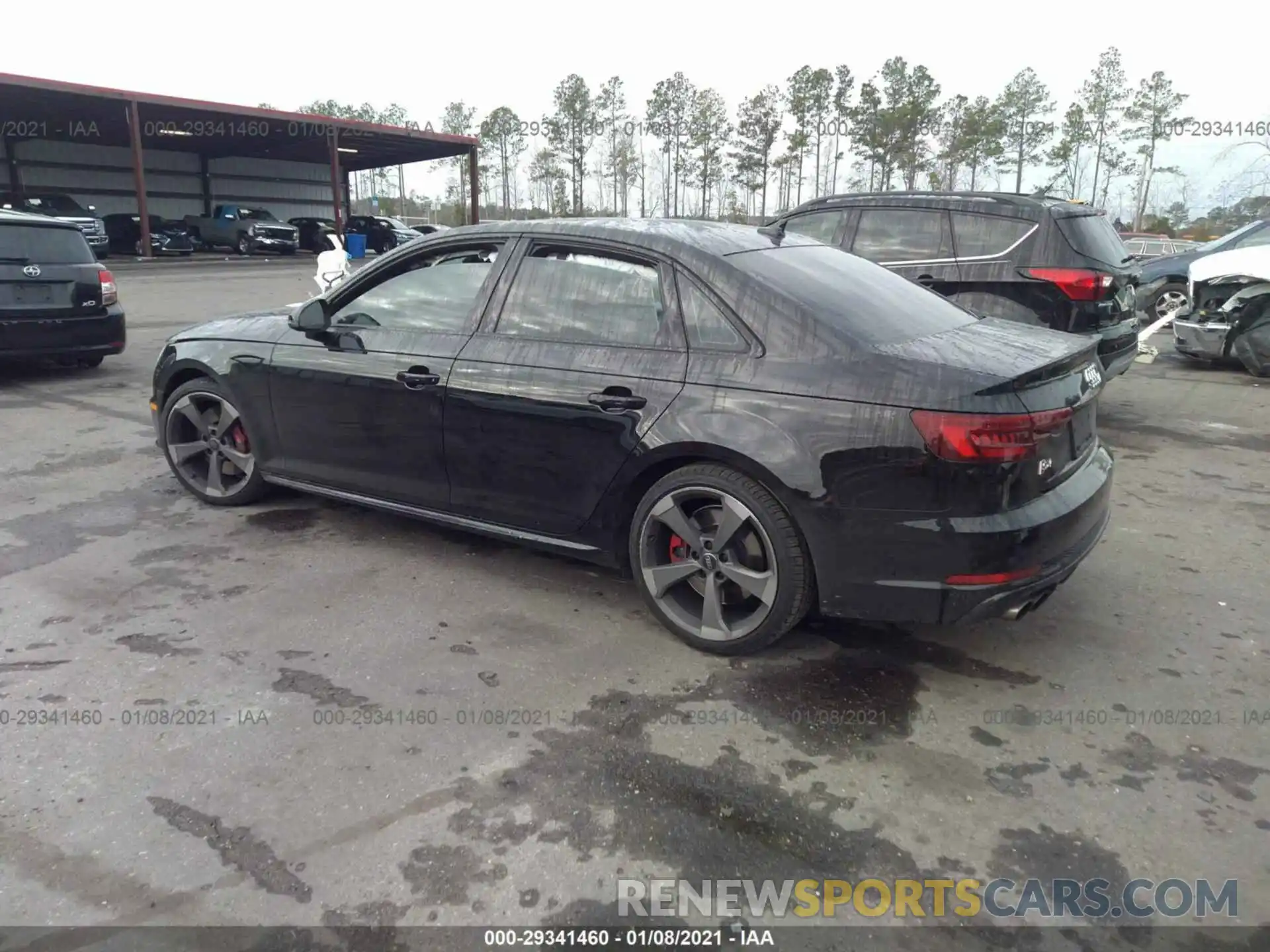 3 Photograph of a damaged car WAUB4AF41KA064233 AUDI S4 2019