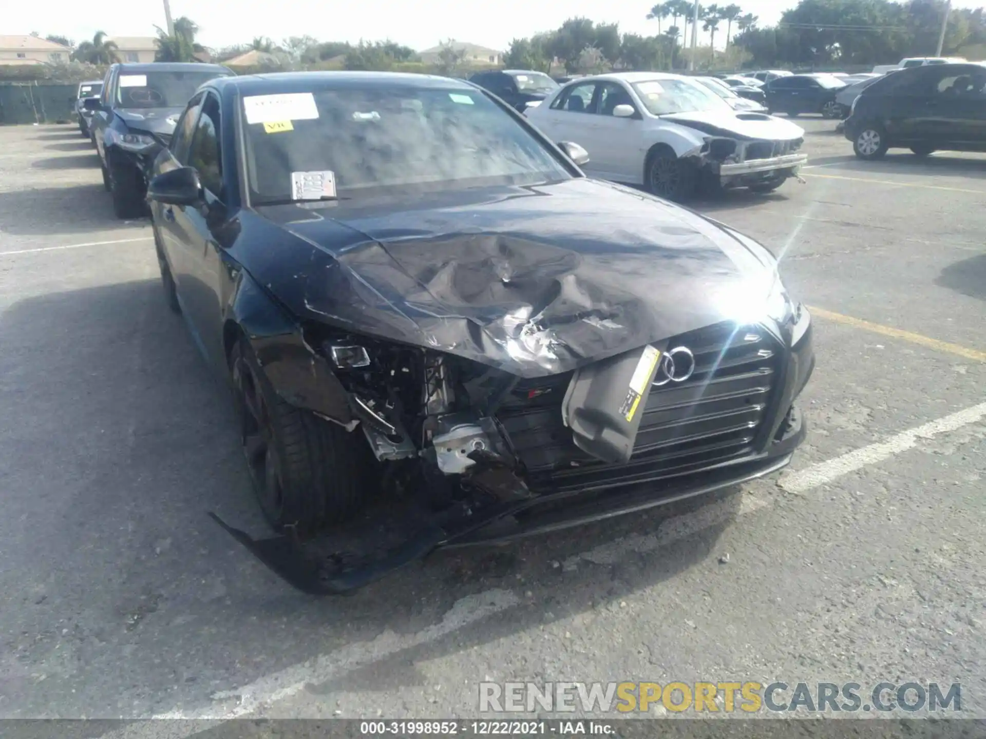 6 Photograph of a damaged car WAUB4AF41KA110692 AUDI S4 2019