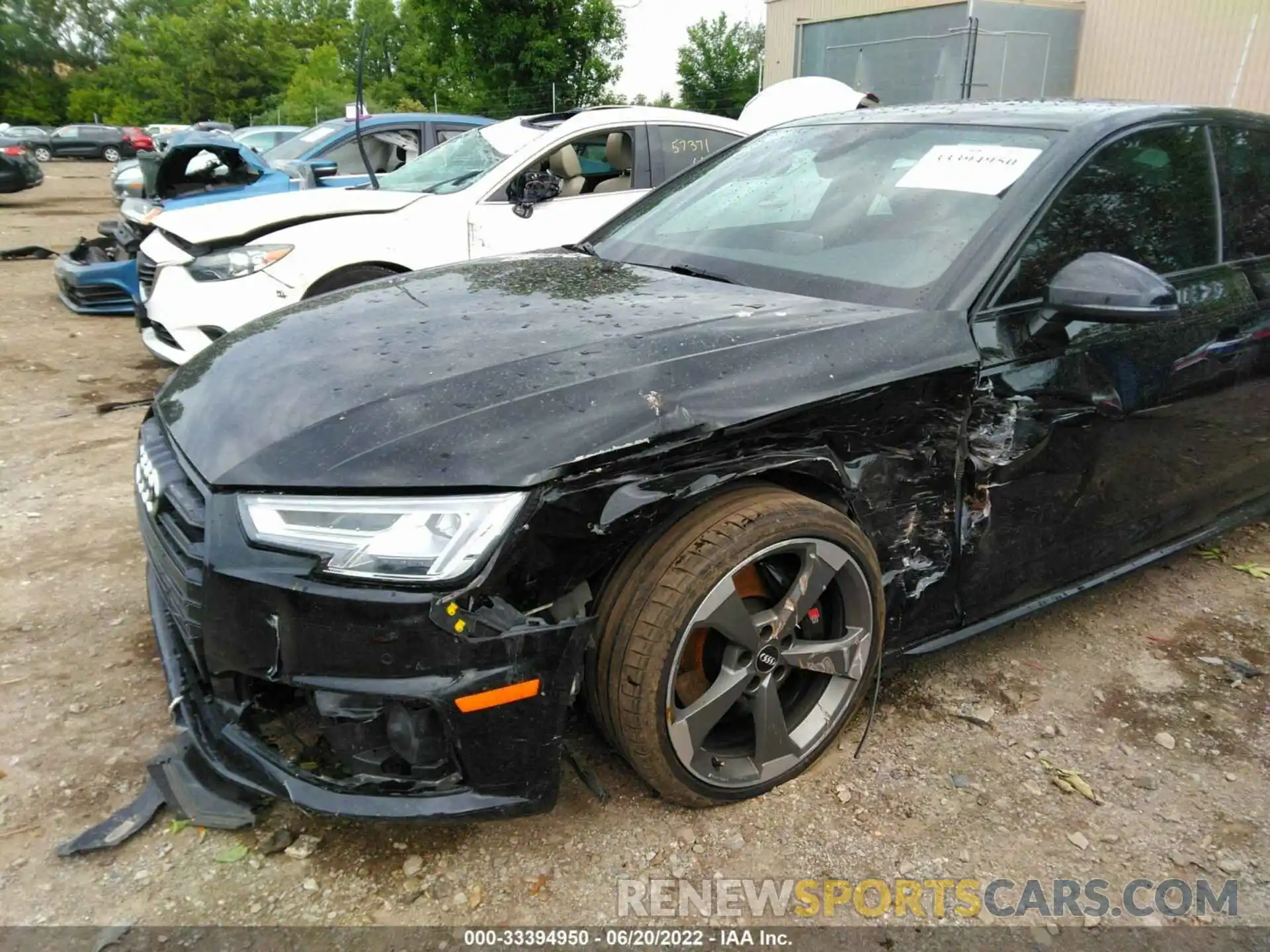 6 Photograph of a damaged car WAUB4AF42KA109986 AUDI S4 2019