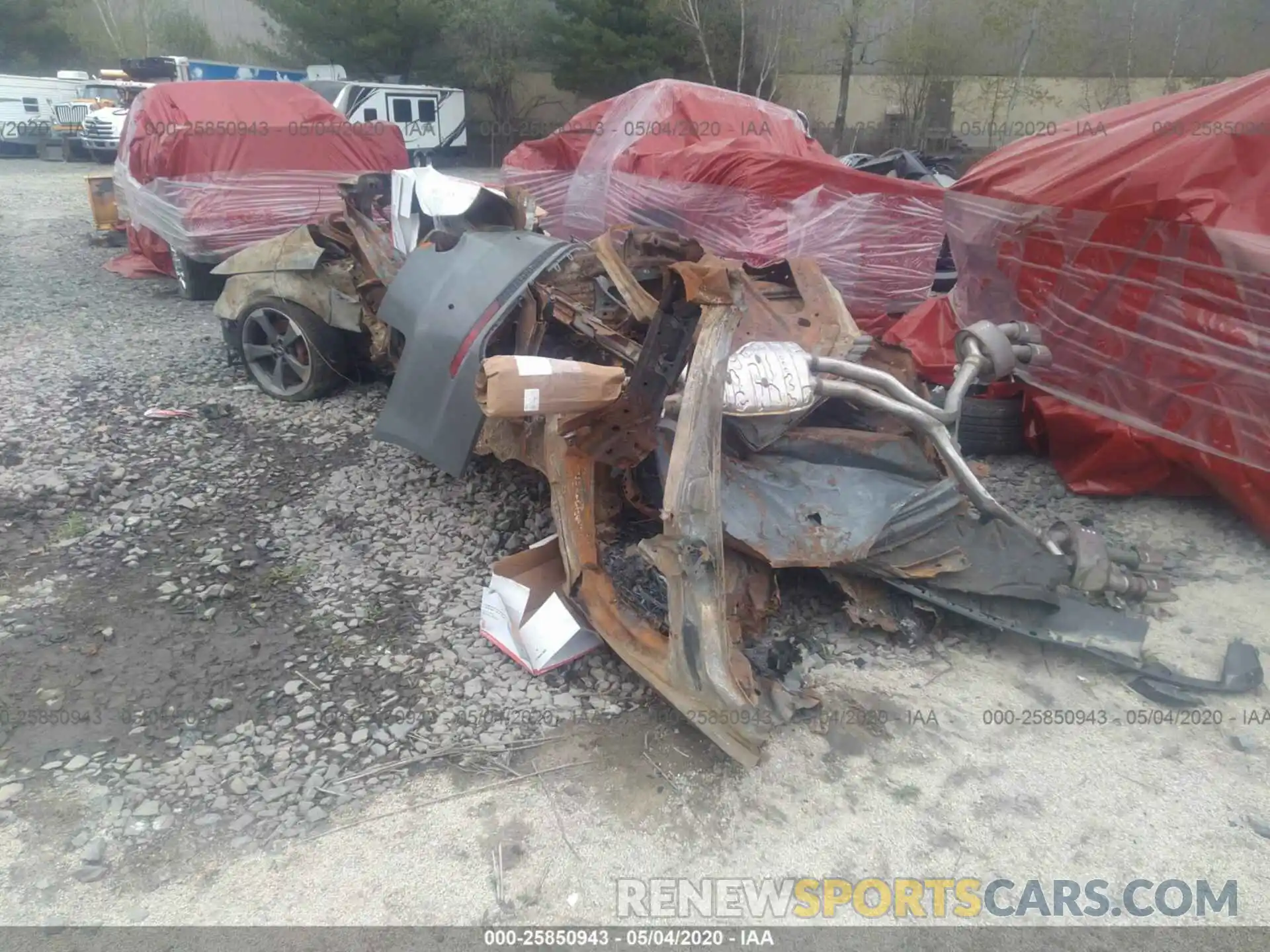 3 Photograph of a damaged car WAUB4AF43KA025434 AUDI S4 2019