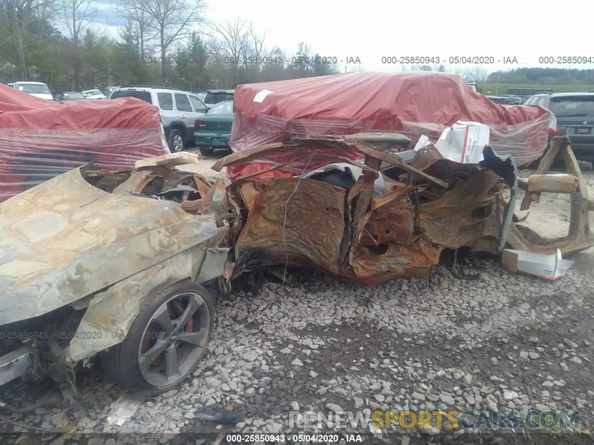 6 Photograph of a damaged car WAUB4AF43KA025434 AUDI S4 2019