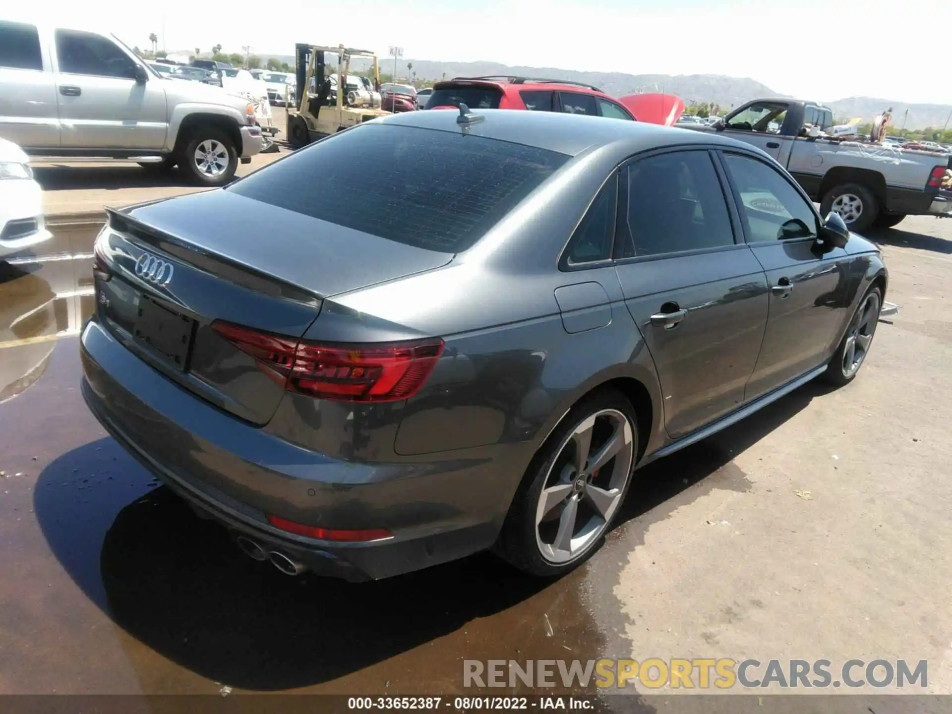 4 Photograph of a damaged car WAUB4AF43KA062435 AUDI S4 2019