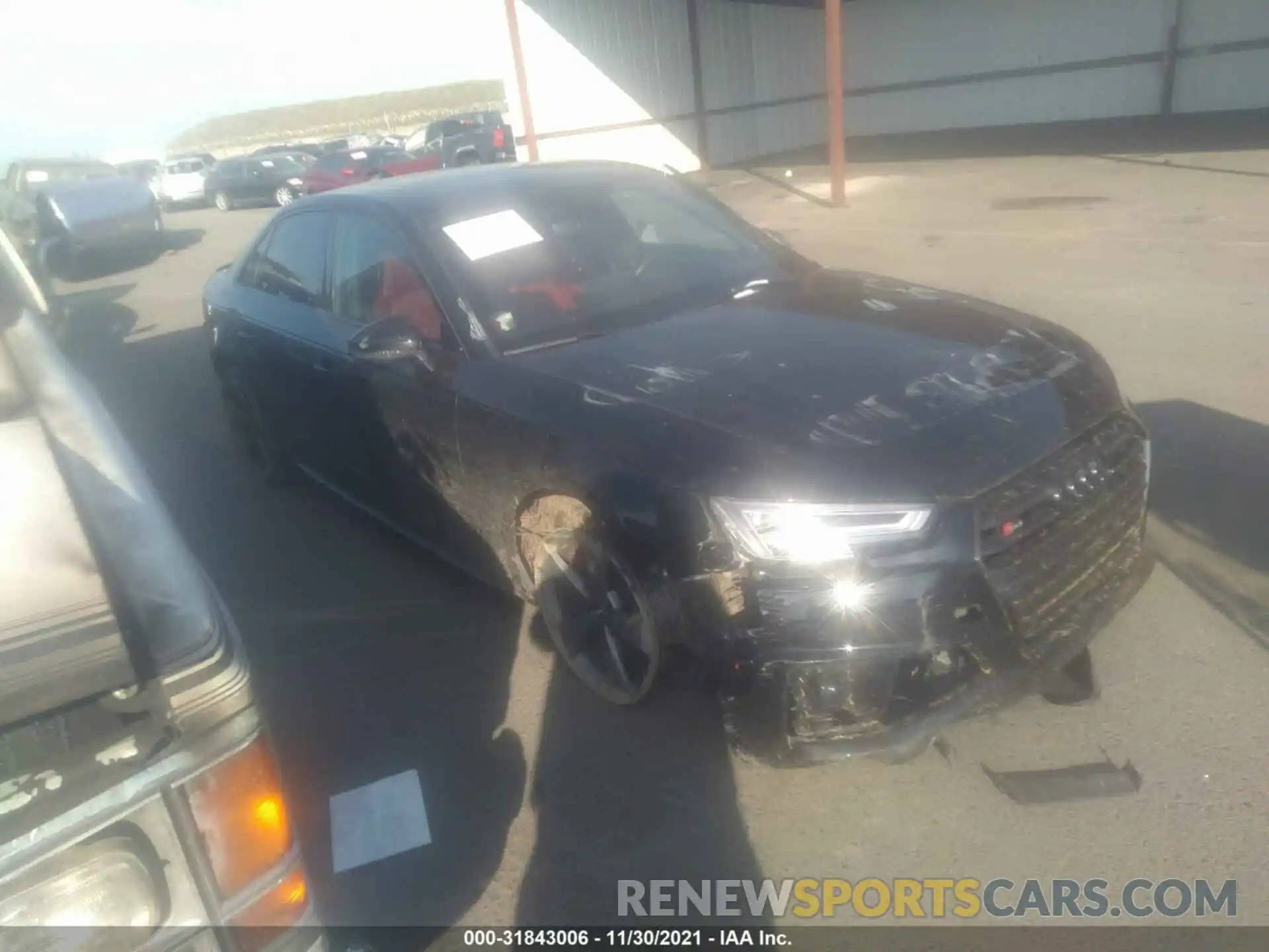 1 Photograph of a damaged car WAUB4AF43KA074892 AUDI S4 2019