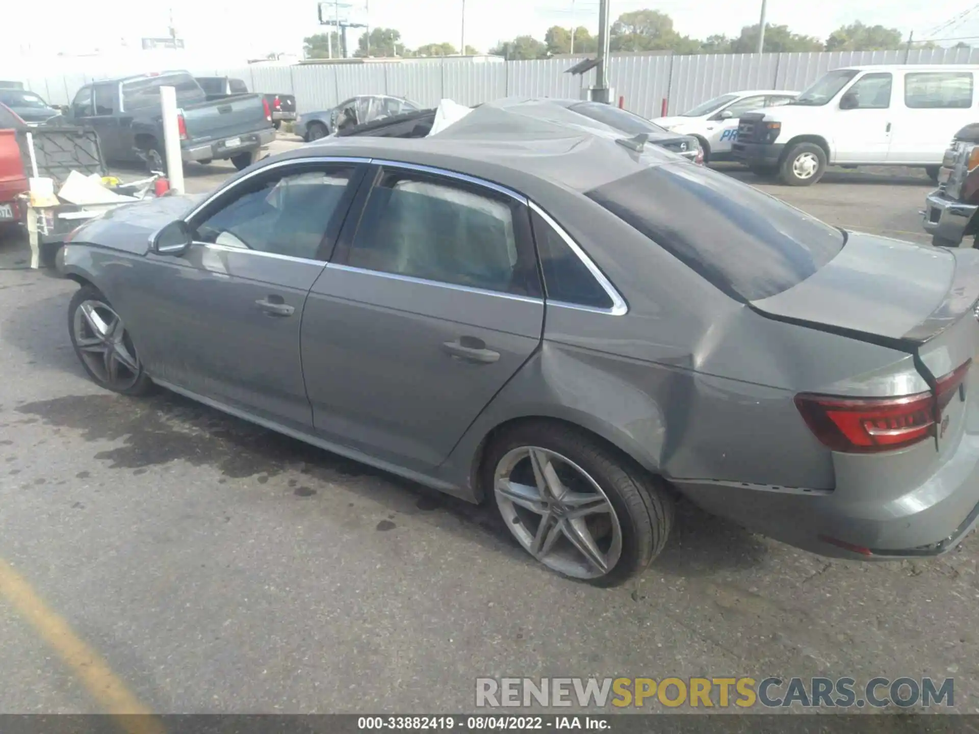 3 Photograph of a damaged car WAUB4AF46KA029087 AUDI S4 2019