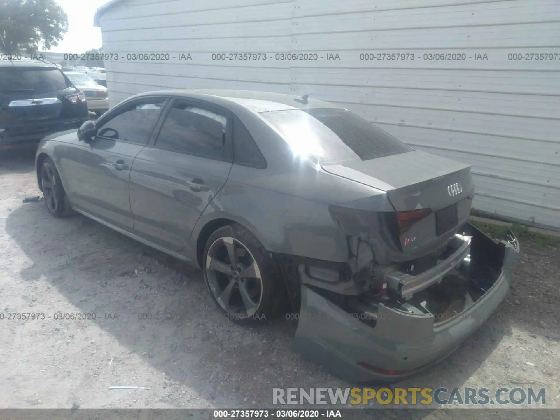 3 Photograph of a damaged car WAUB4AF47KA105786 AUDI S4 2019