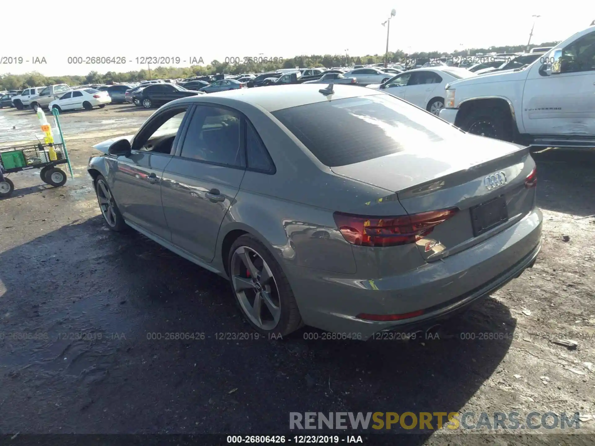 3 Photograph of a damaged car WAUB4AF48KA001209 AUDI S4 2019