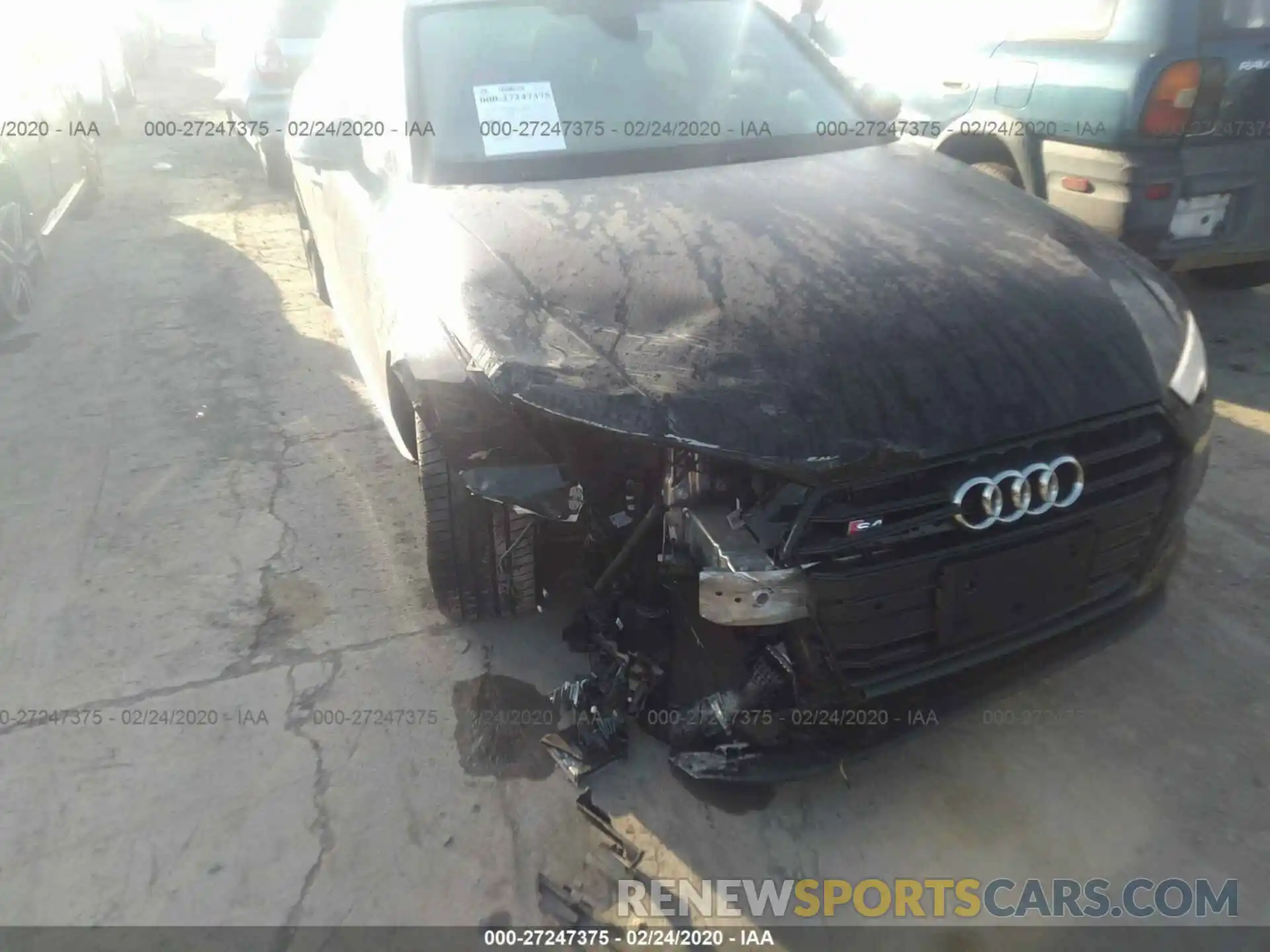 6 Фотография поврежденного автомобиля WAUB4AF48KA005809 AUDI S4 2019