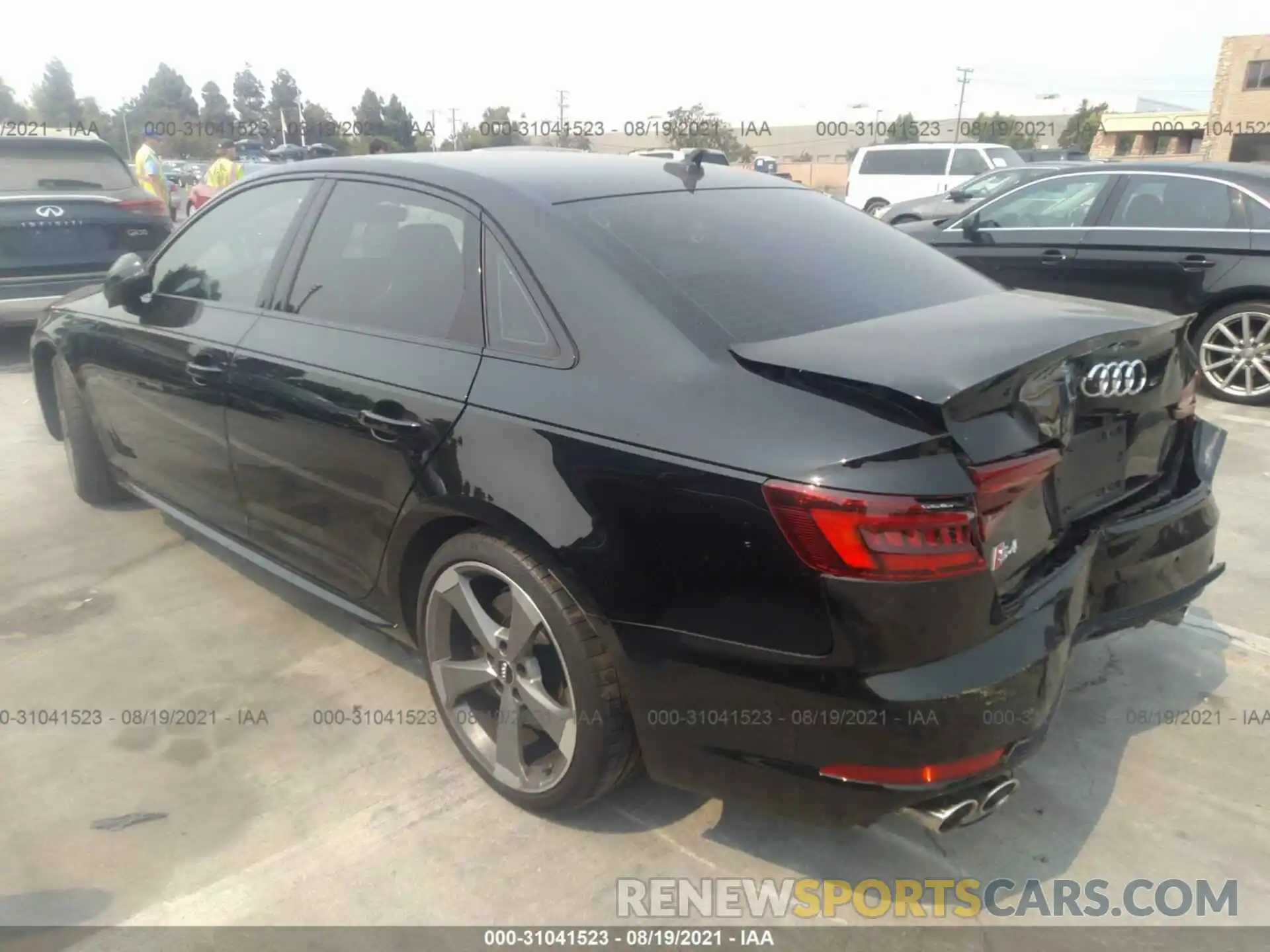 3 Photograph of a damaged car WAUB4AF48KA006782 AUDI S4 2019