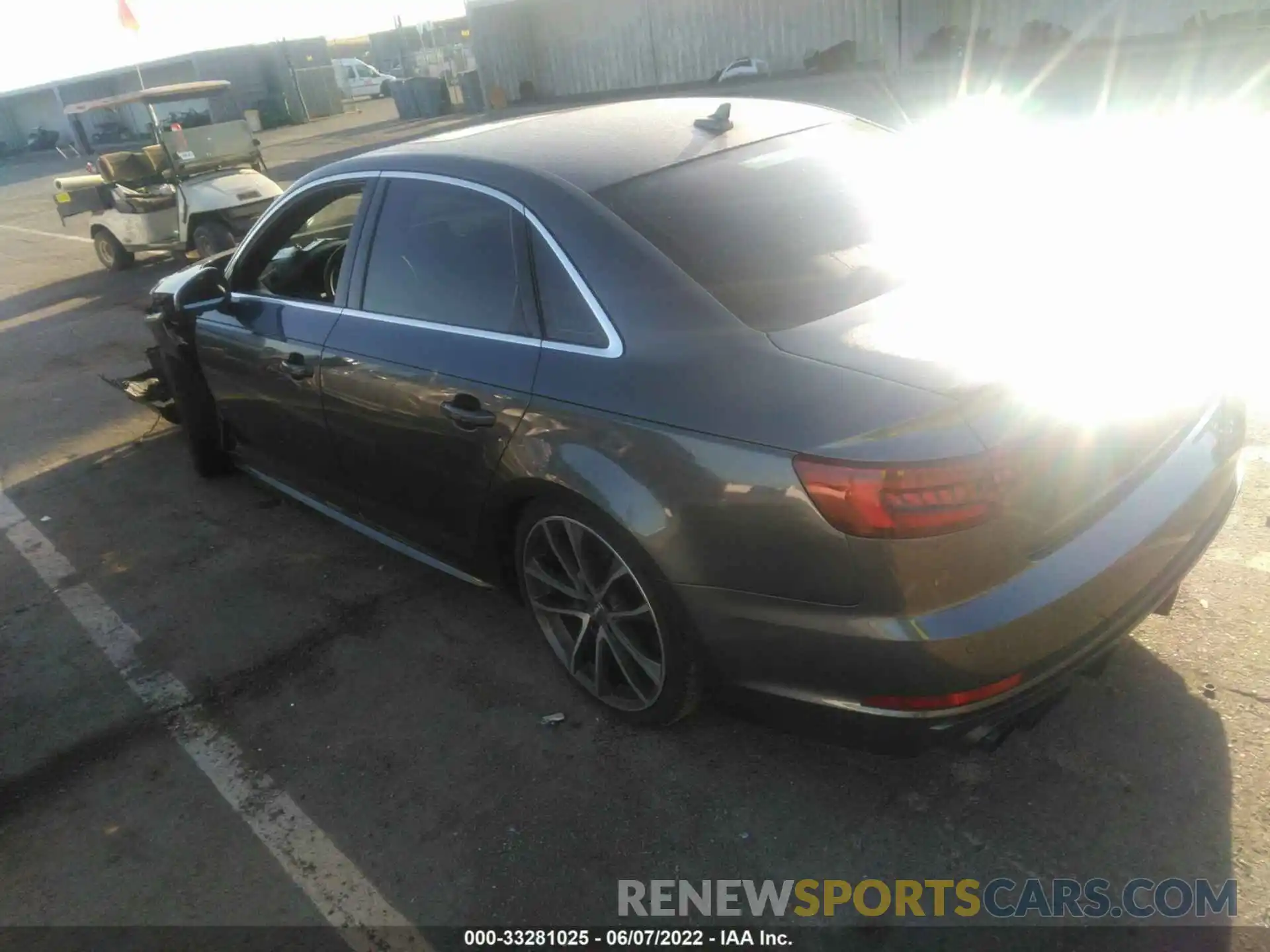 3 Photograph of a damaged car WAUB4AF48KA006975 AUDI S4 2019