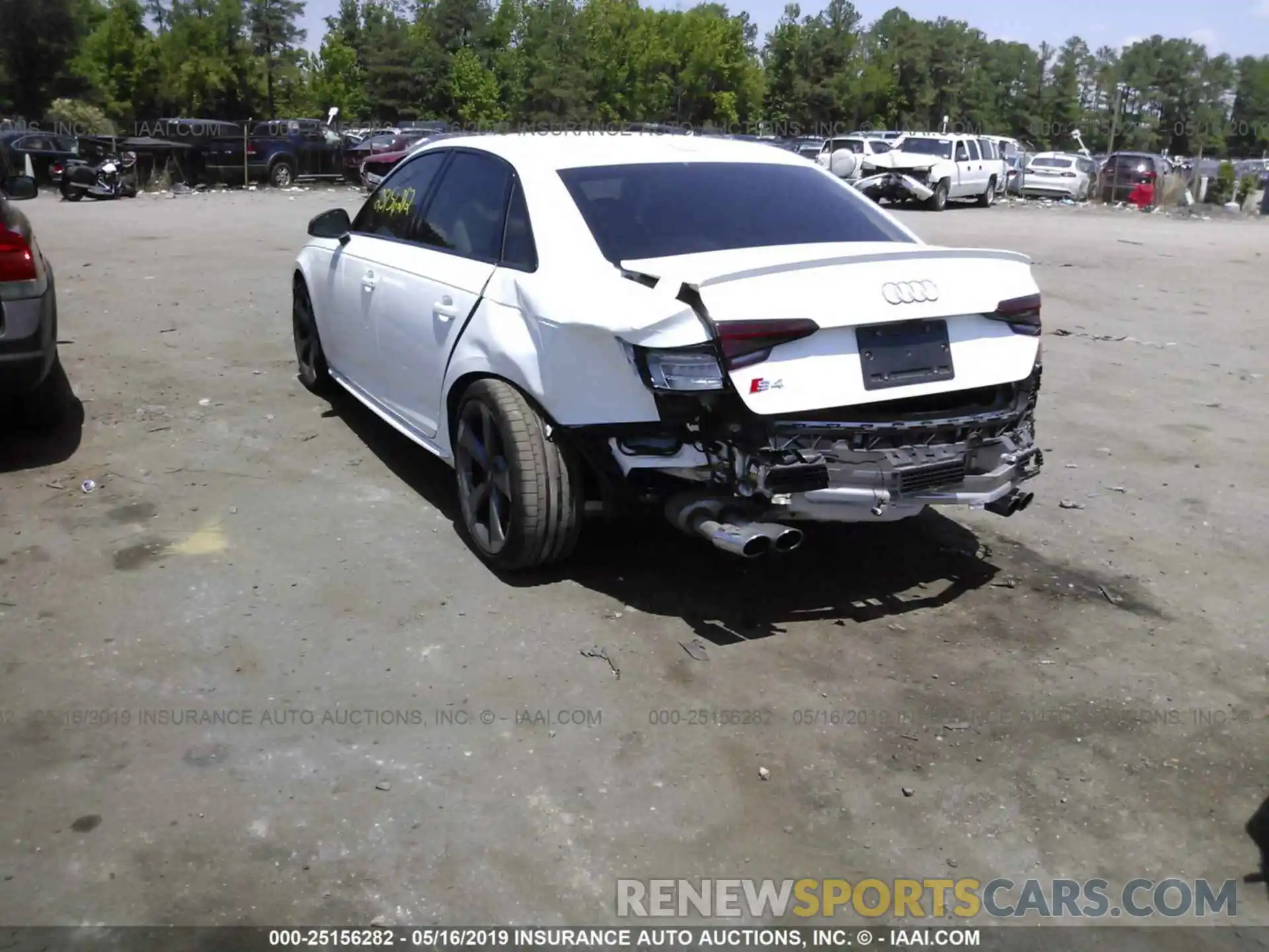 3 Photograph of a damaged car WAUB4AF48KA027874 AUDI S4 2019