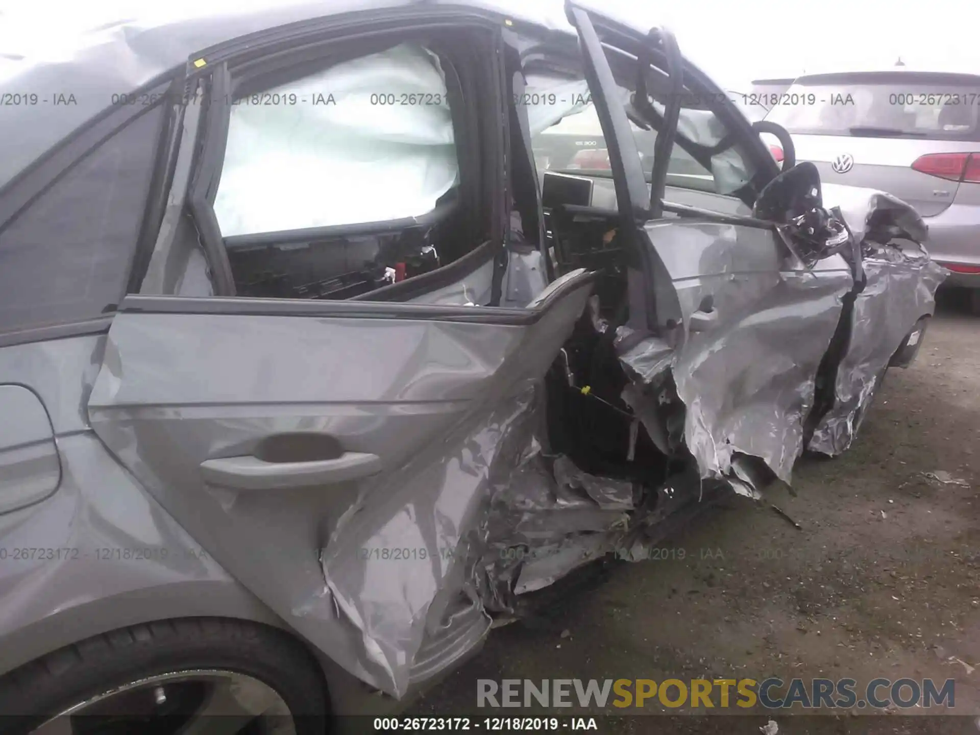 6 Photograph of a damaged car WAUB4AF48KA080249 AUDI S4 2019