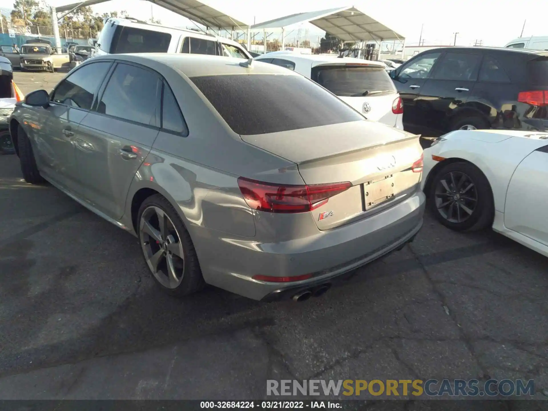 3 Photograph of a damaged car WAUB4AF48KA089419 AUDI S4 2019